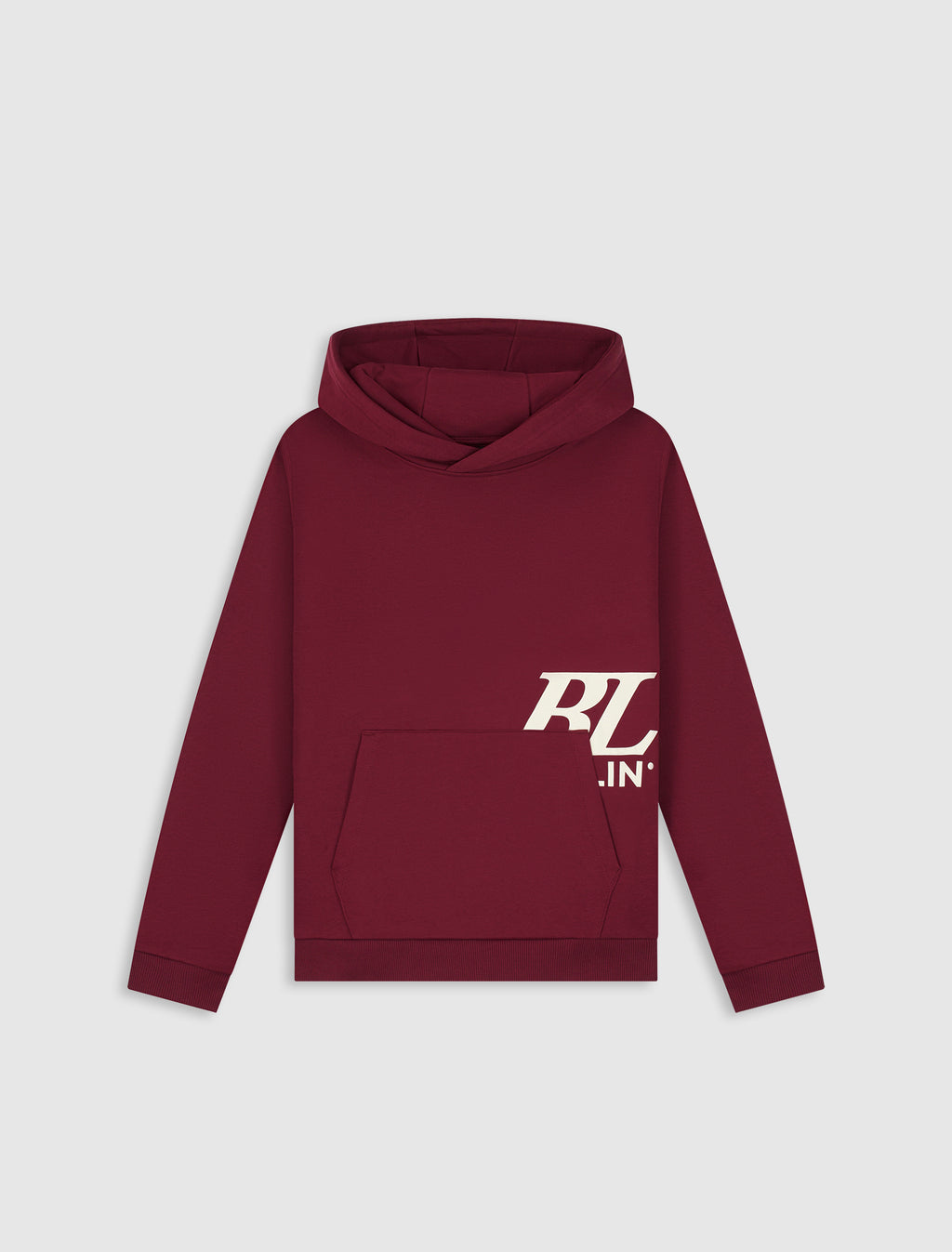 Junior Semi-Hidden Monogram Hoodie | Bordeaux