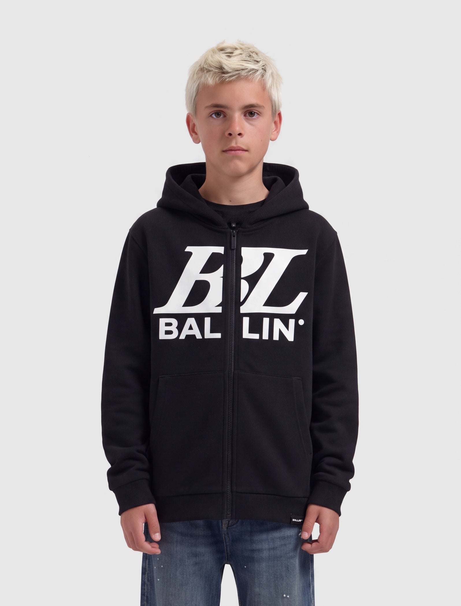 Junior Big Monogram Vest | Black