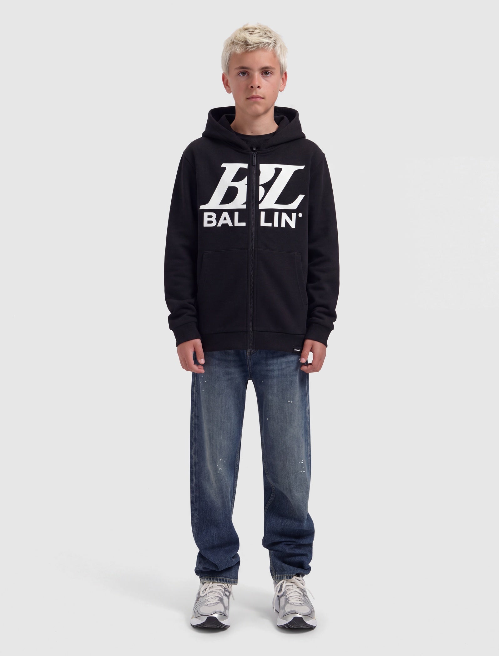 Junior Big Monogram Vest | Black