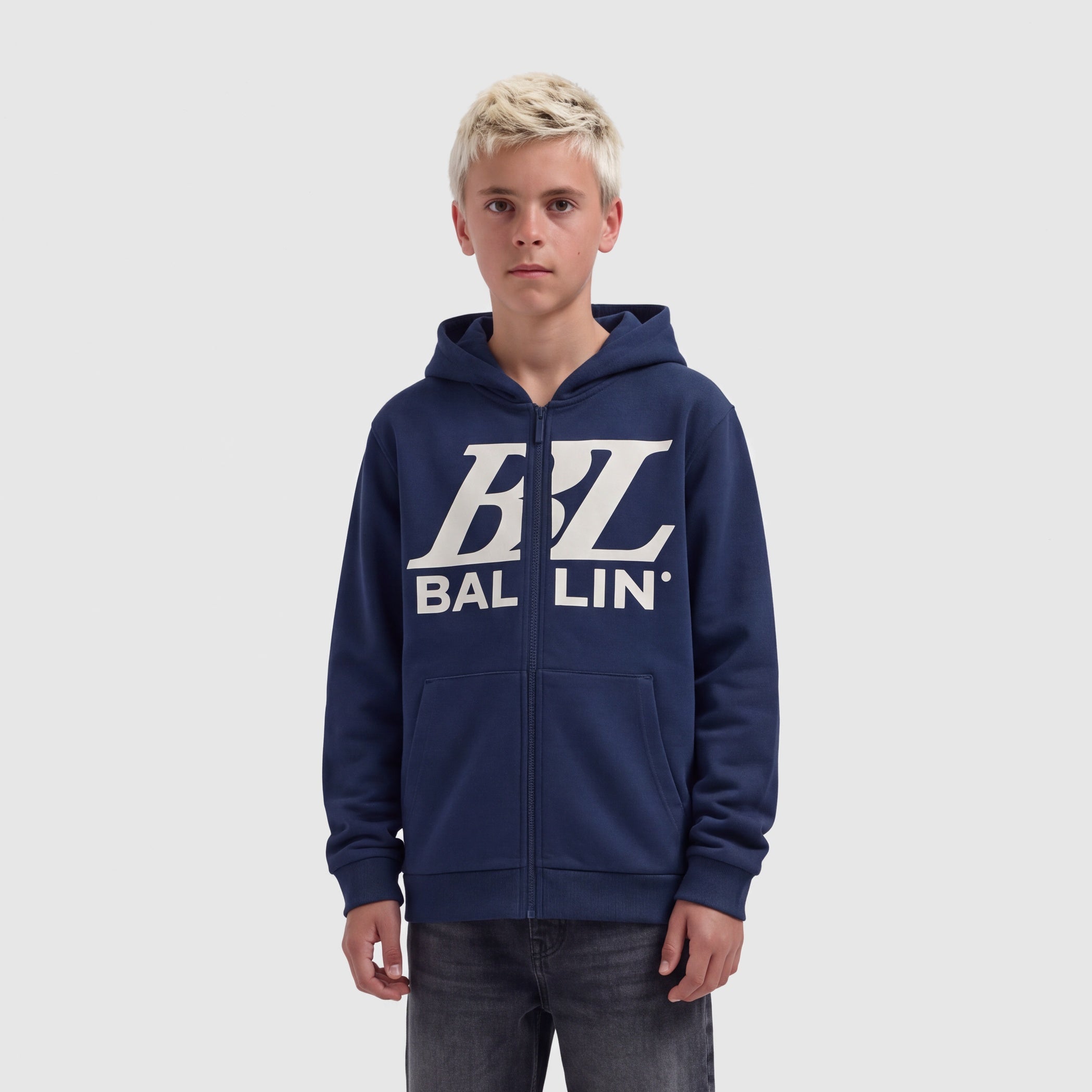 Junior Big Monogram Vest | Navy