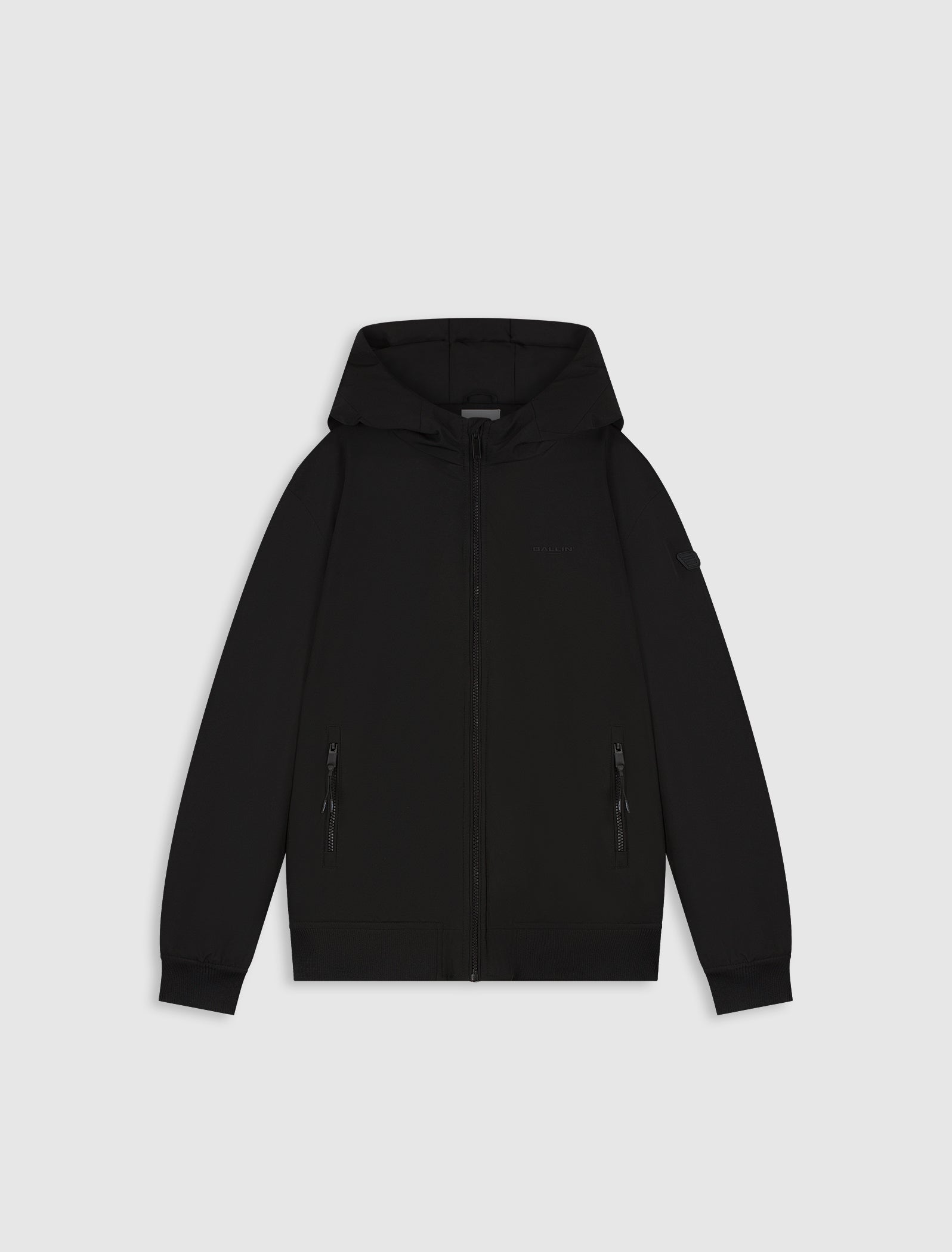 Junior Hooded Jacket | Black