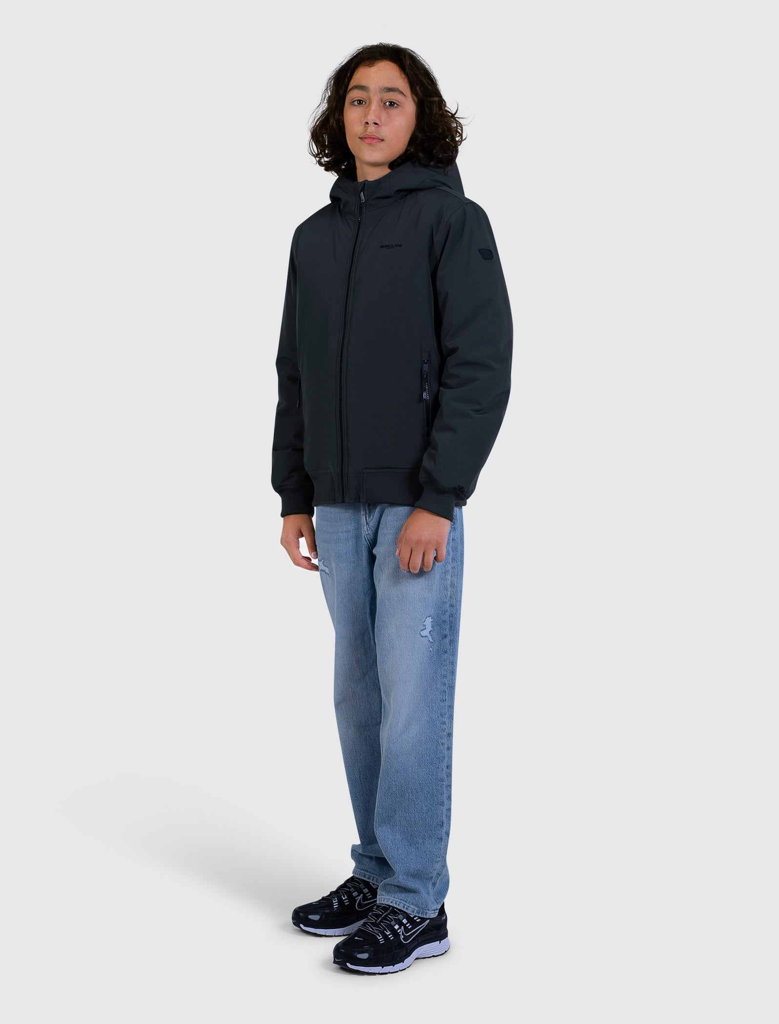 Junior Hooded Jacket | Black