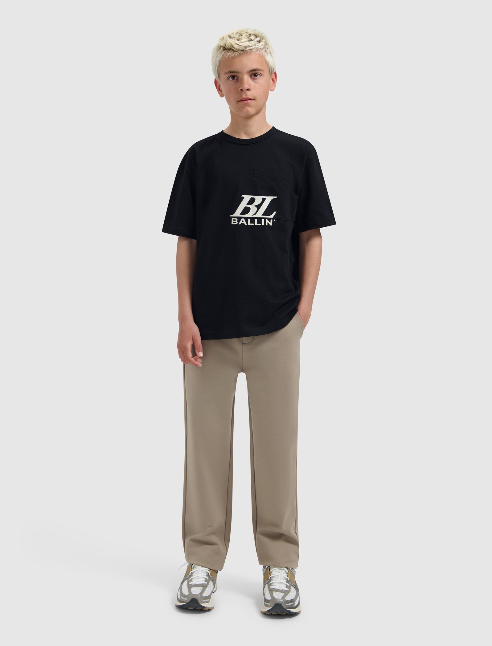 Junior Smart Pants | Taupe