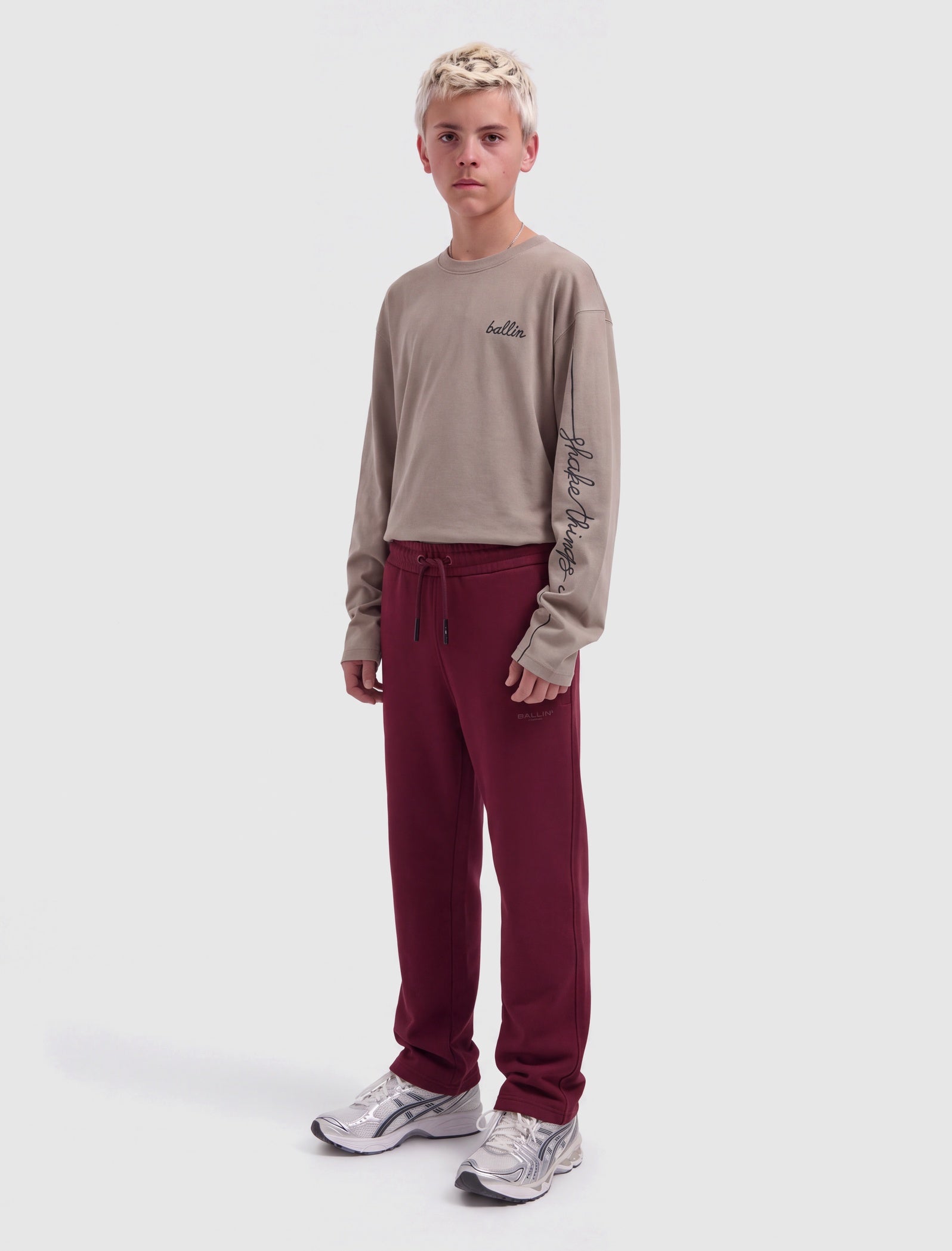 Junior Jogger Regular | Bordeaux