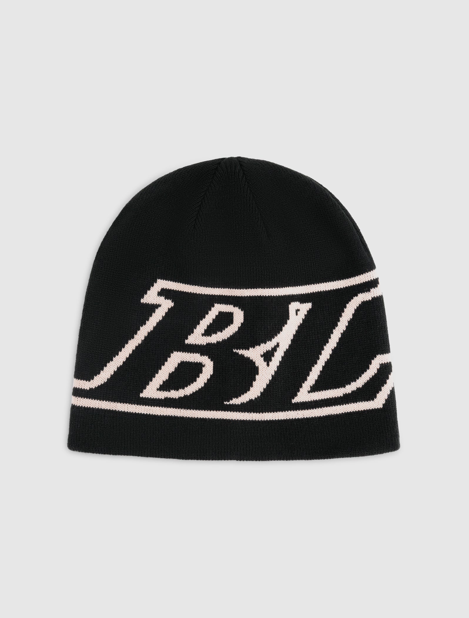 Junior Monogram Hat | Black