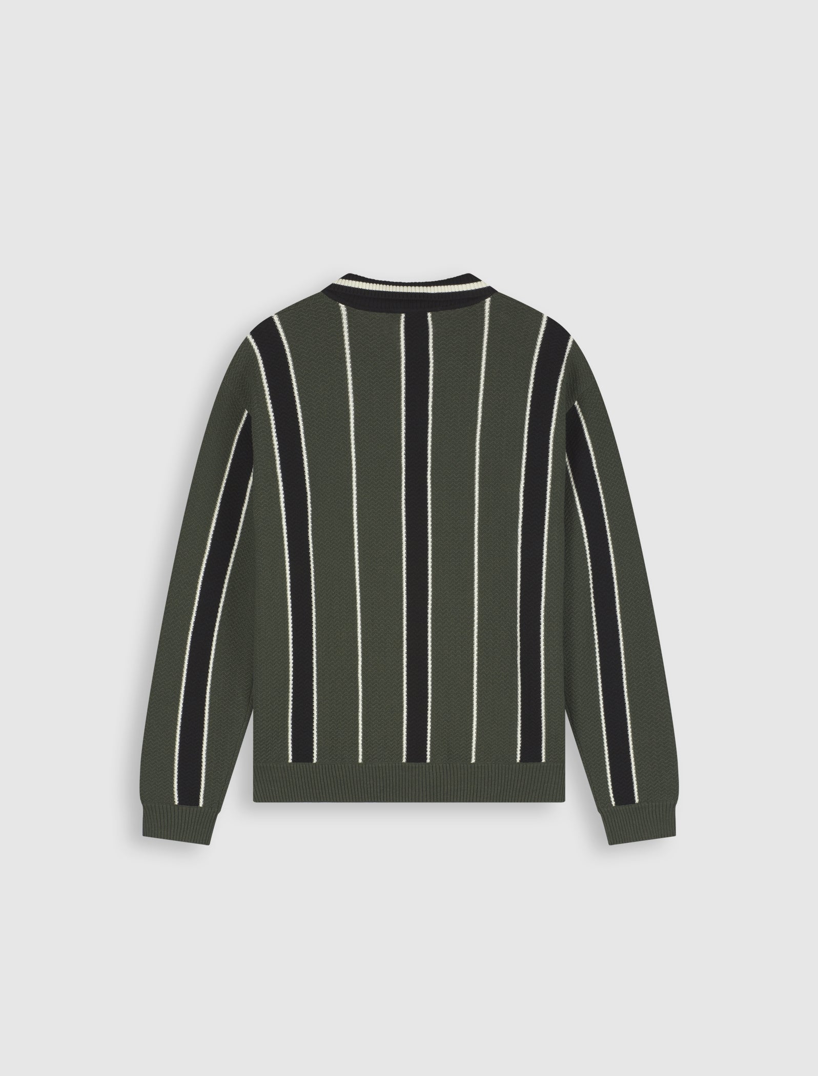 Junior Script Logo Crewneck Knit | Olive