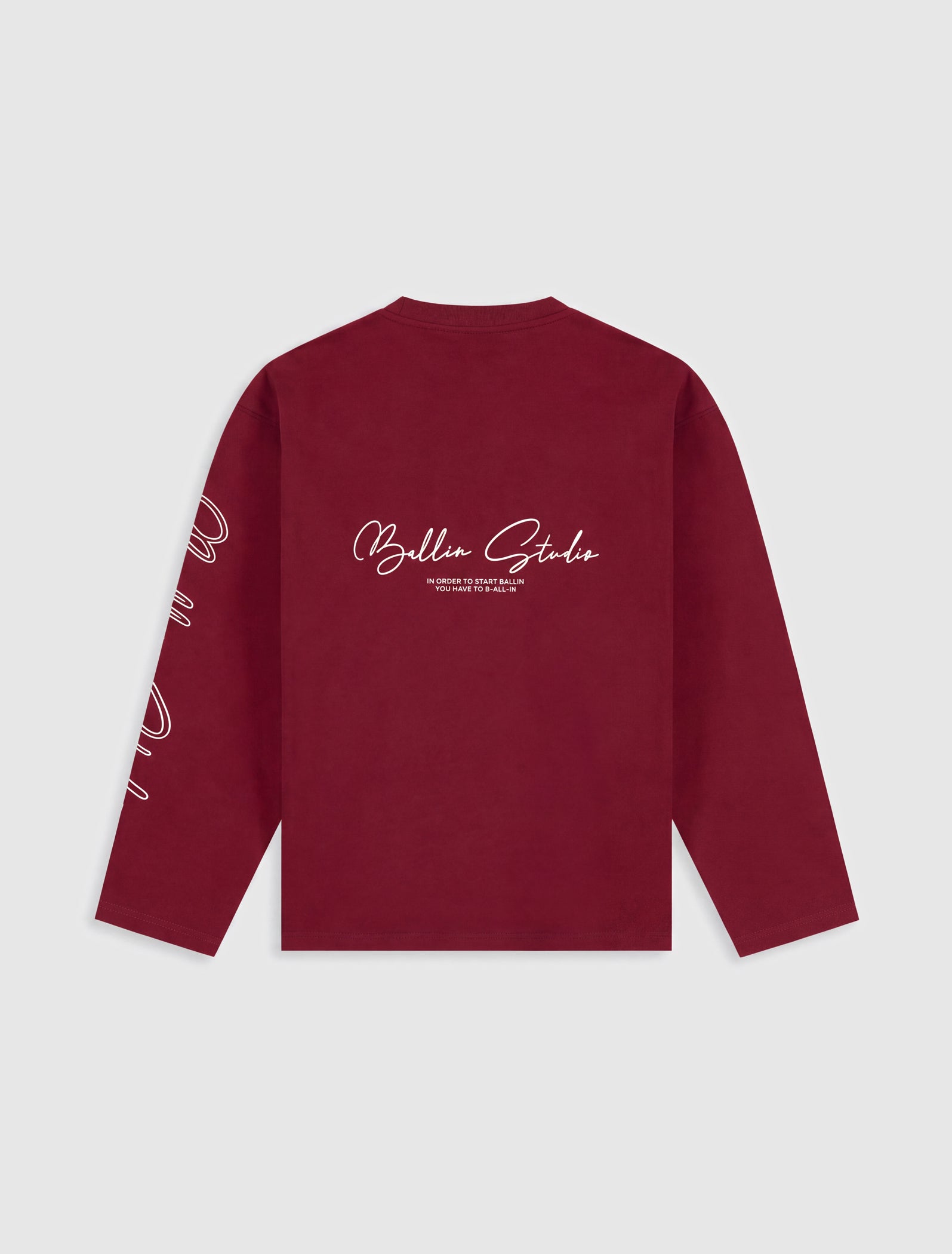 Ballin Studio Longsleeve | Bordeaux