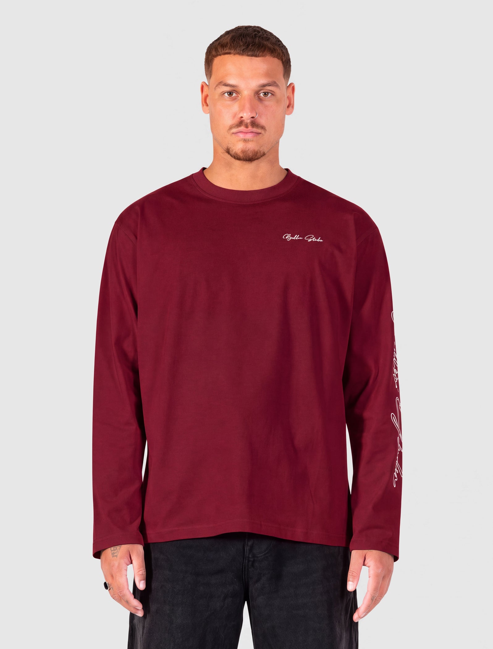 Ballin Studio Longsleeve | Bordeaux