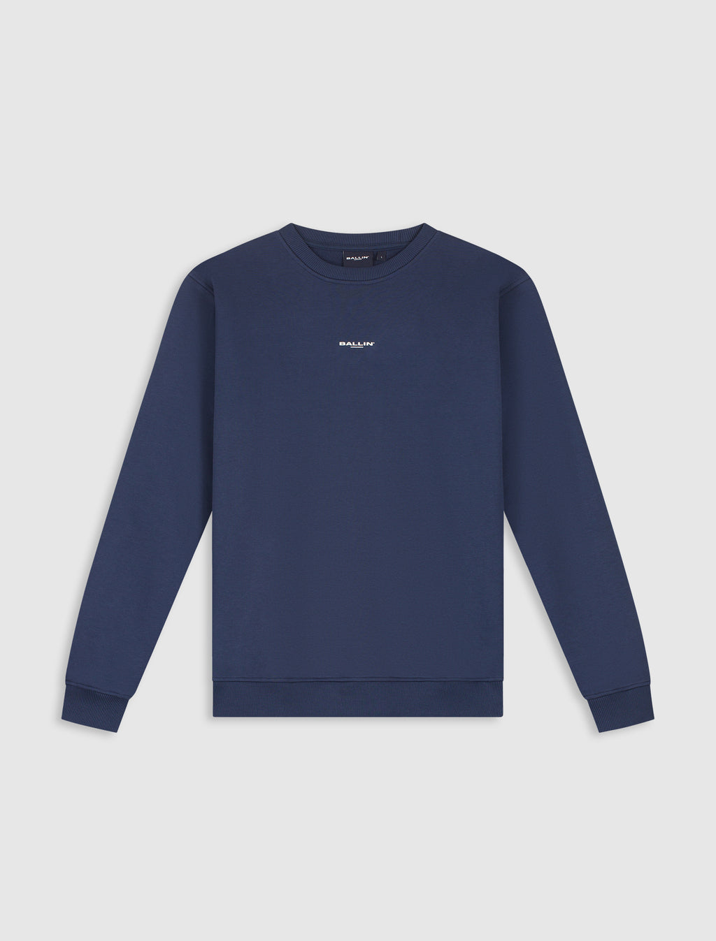 Stacked Logo Sweater | Navy
