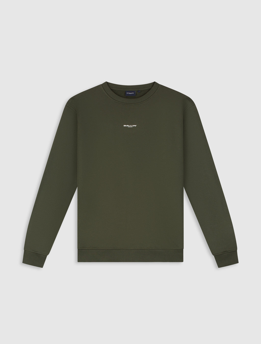 Stacked Logo Sweater | Olive