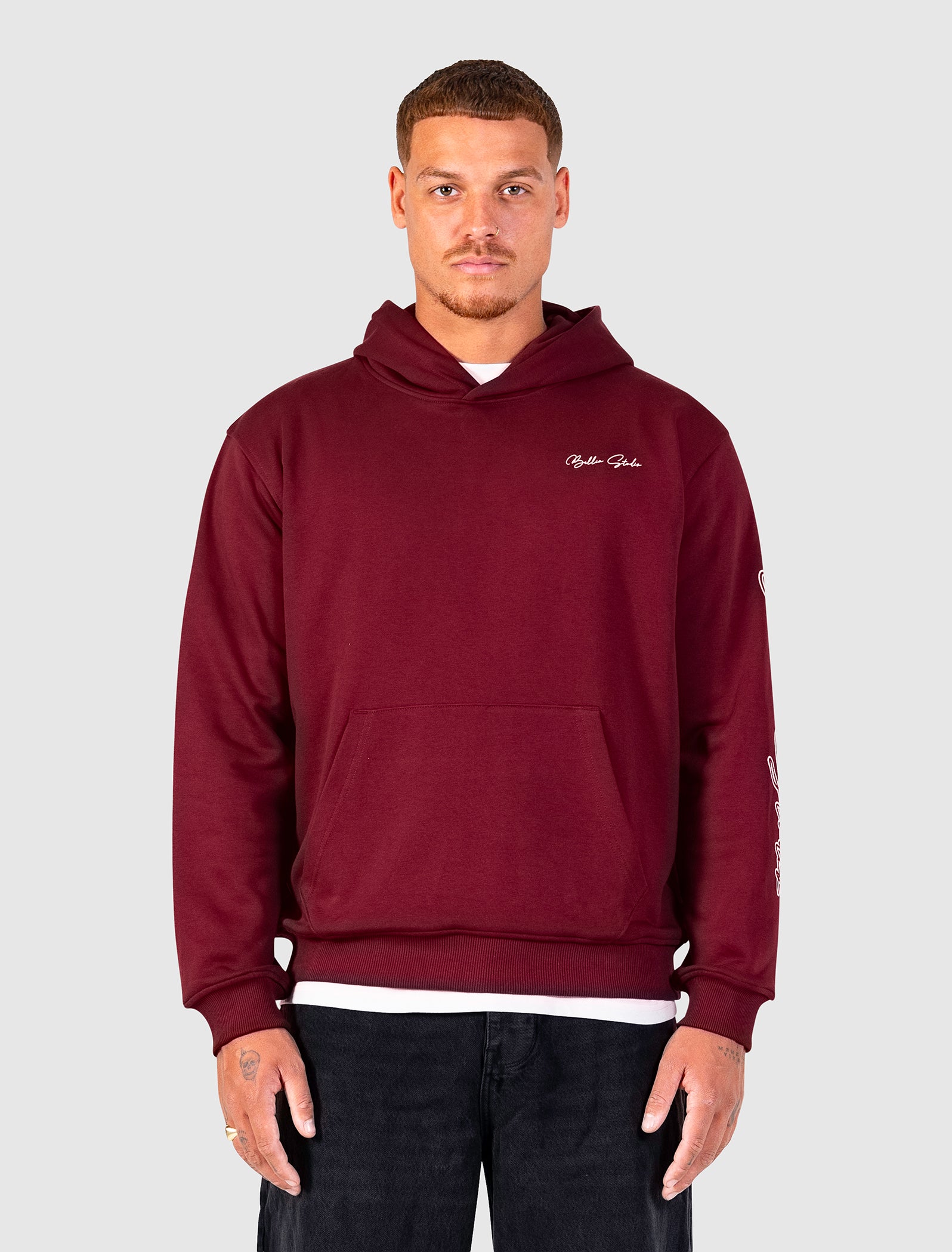 Ballin Studio Hoodie | Bordeaux