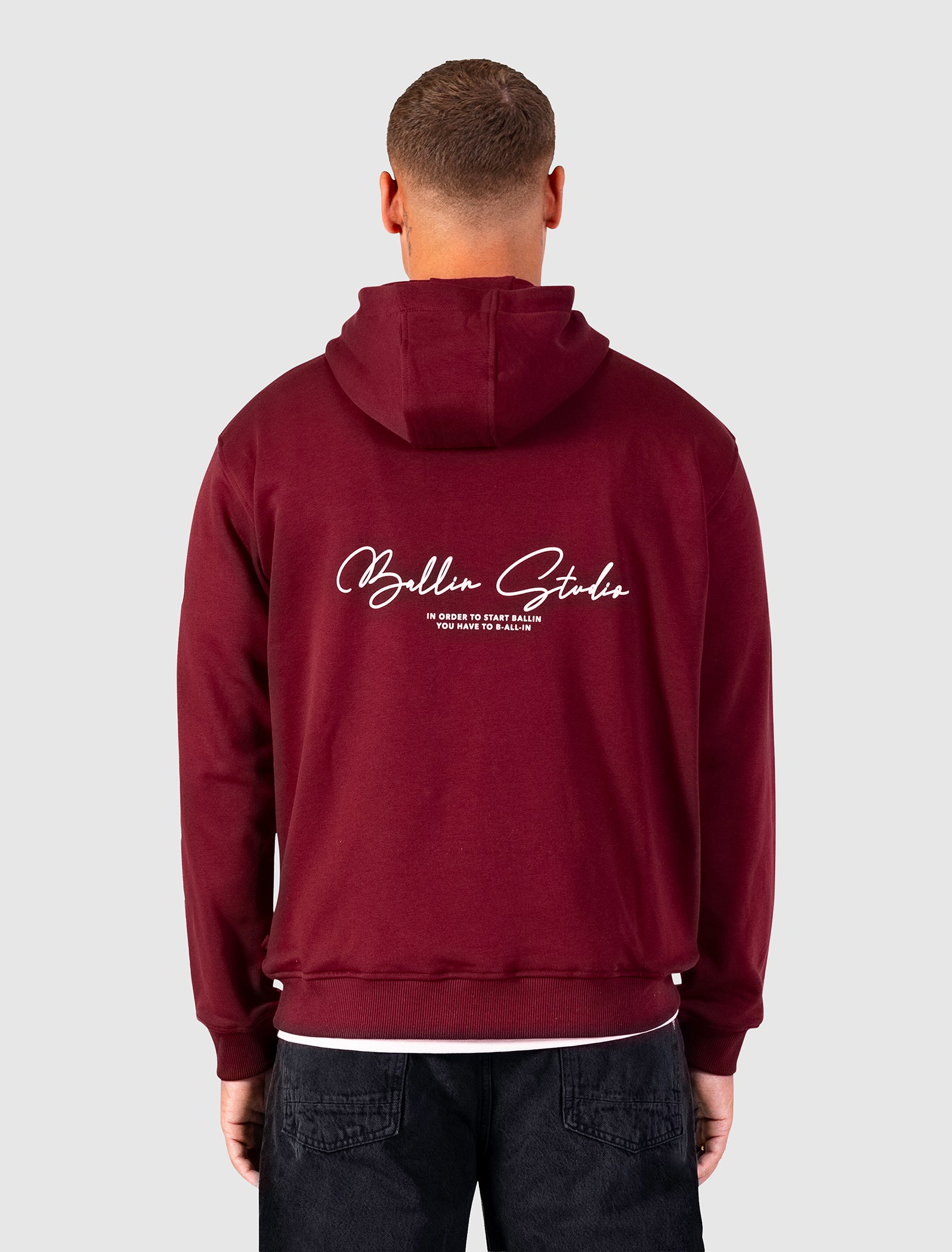Ballin Studio Hoodie | Bordeaux