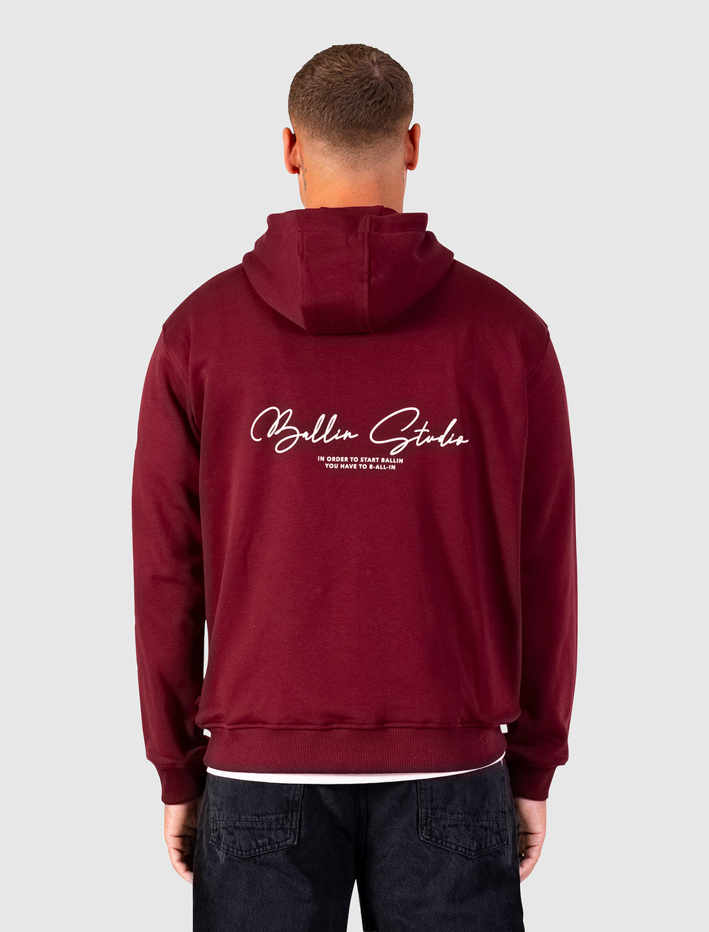 Ballin Studio Hoodie | Bordeaux