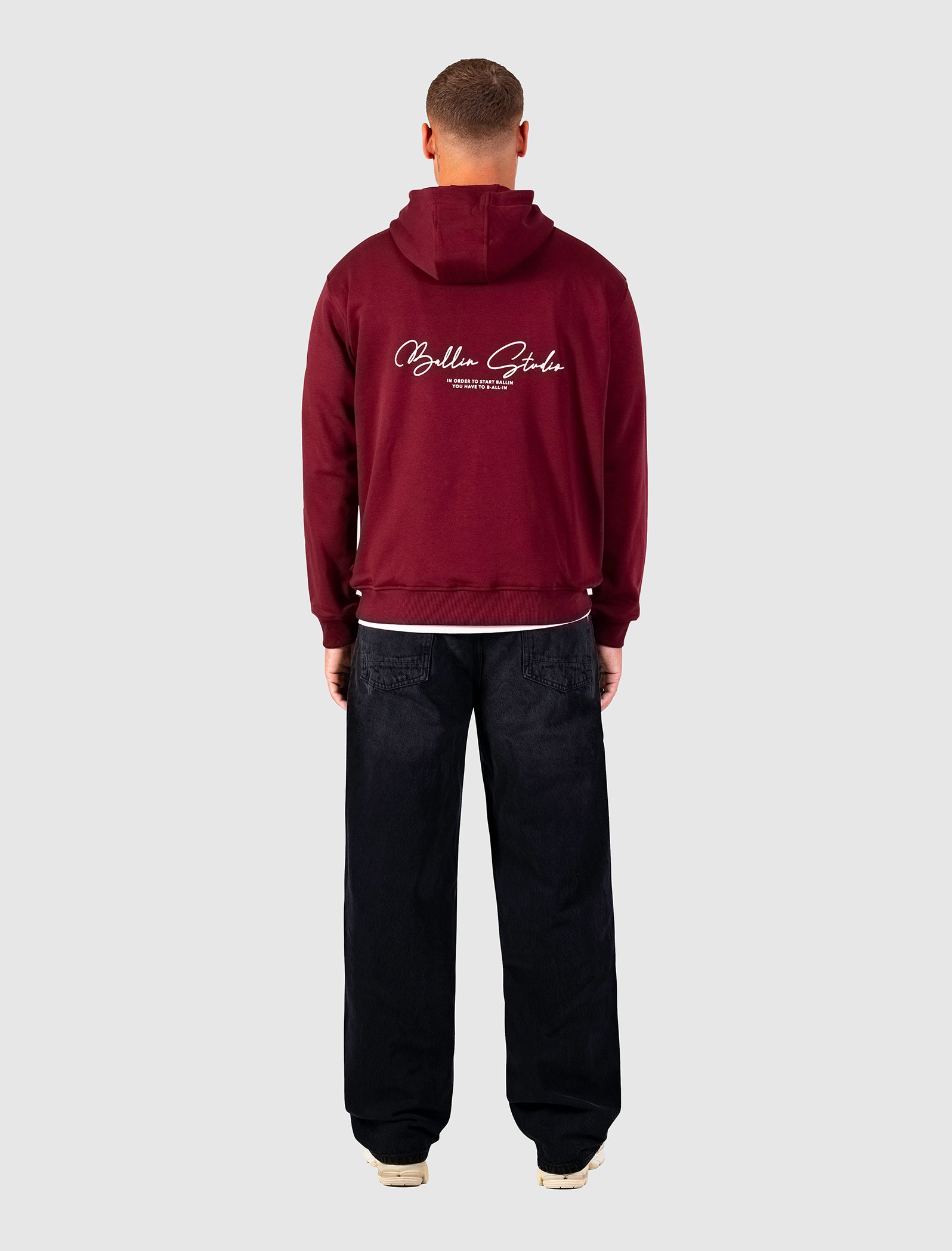 Ballin Studio Hoodie | Bordeaux