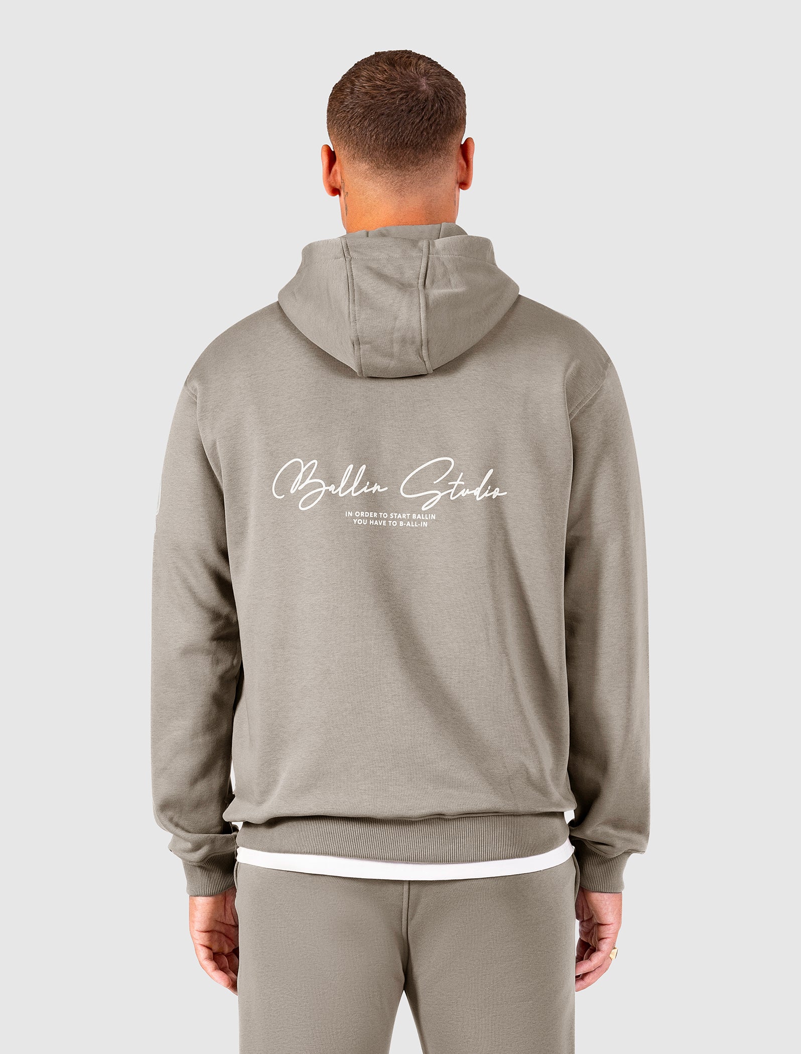 Ballin Studio Hoodie | Taupe