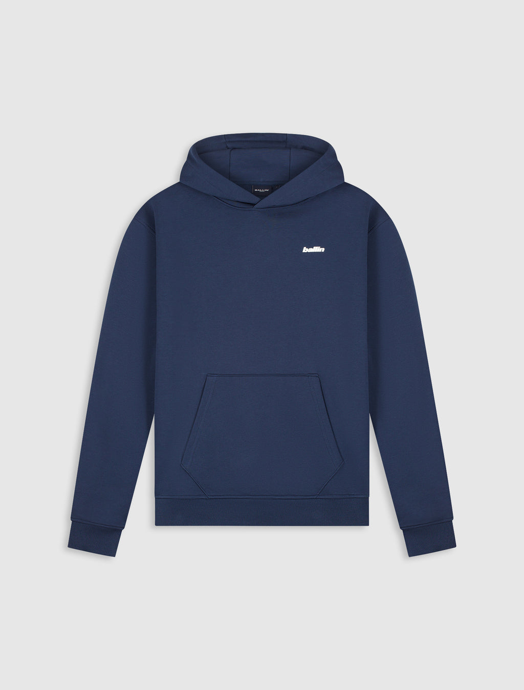 Curved Rhythm Hoodie | Navy