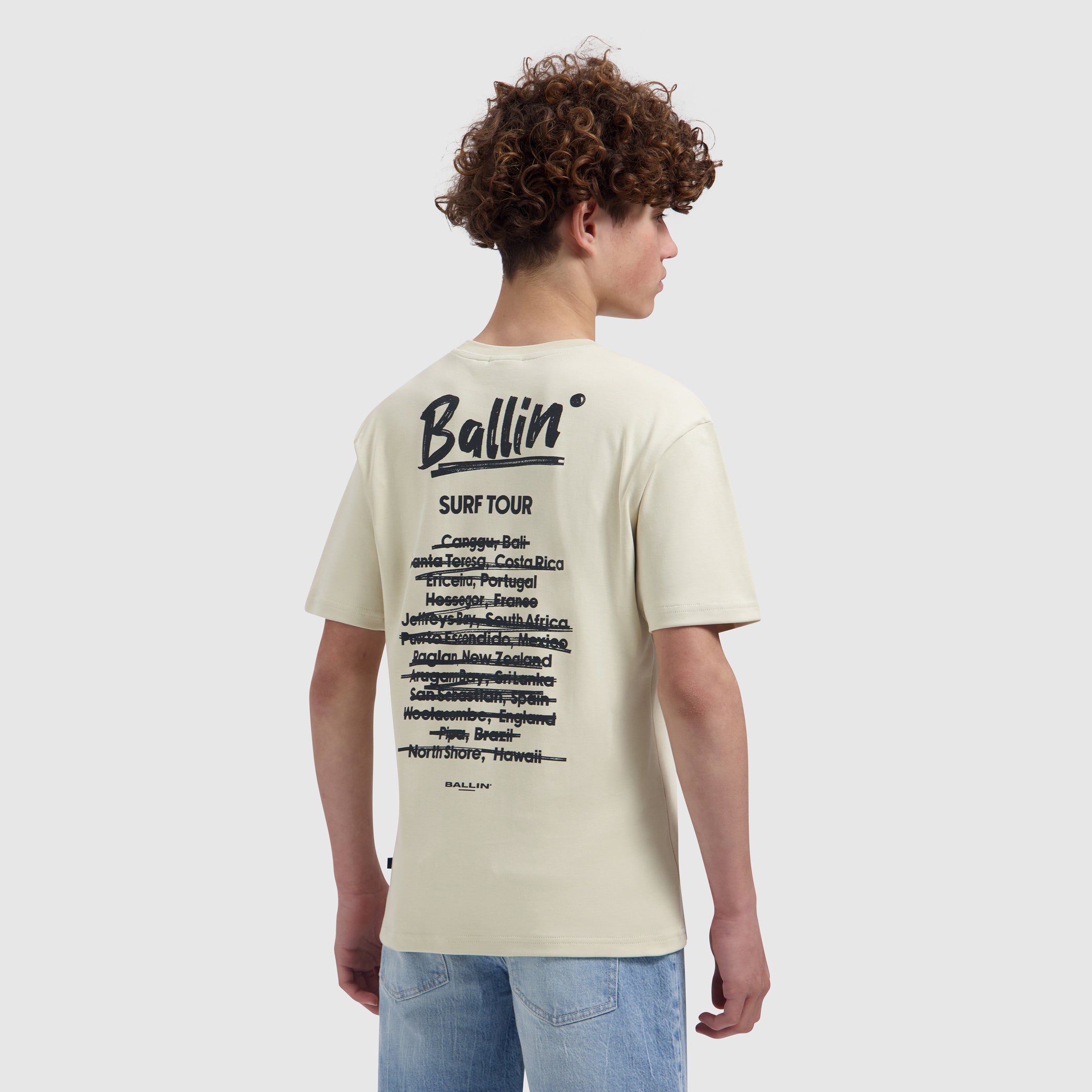 Junior Surf Tour T-shirt | Sand