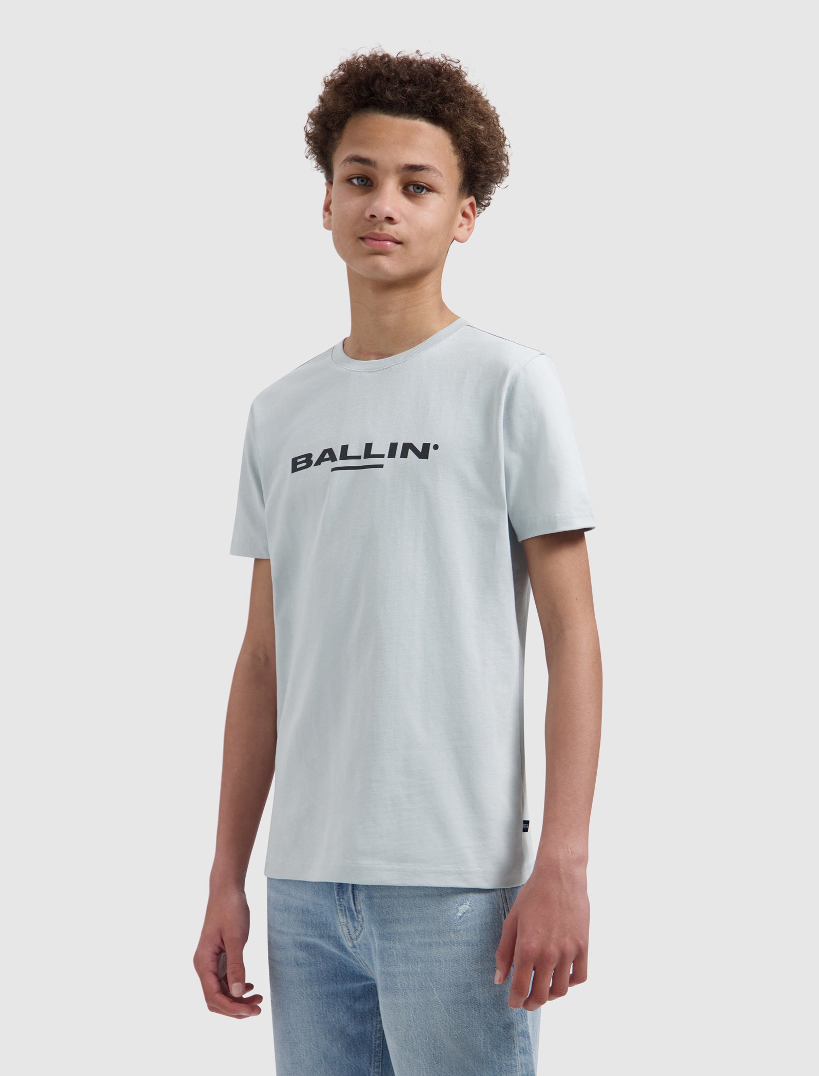 Junior Original Logo T-shirt | Light Grey
