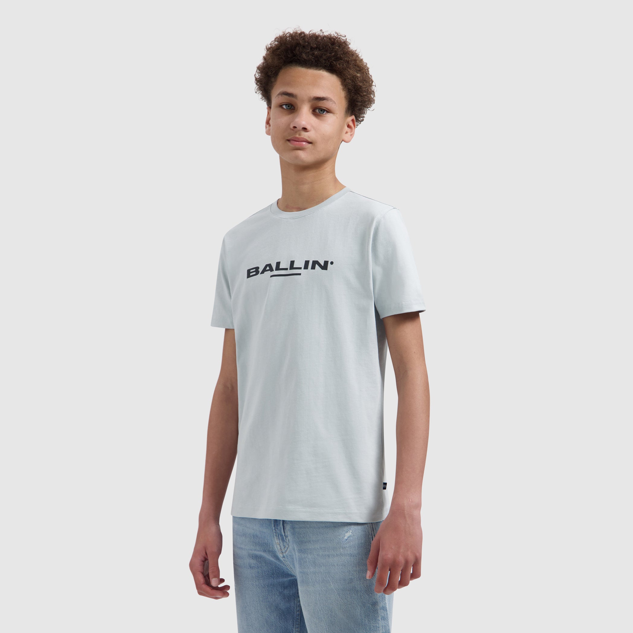 Junior Original Logo T-shirt | Light Grey
