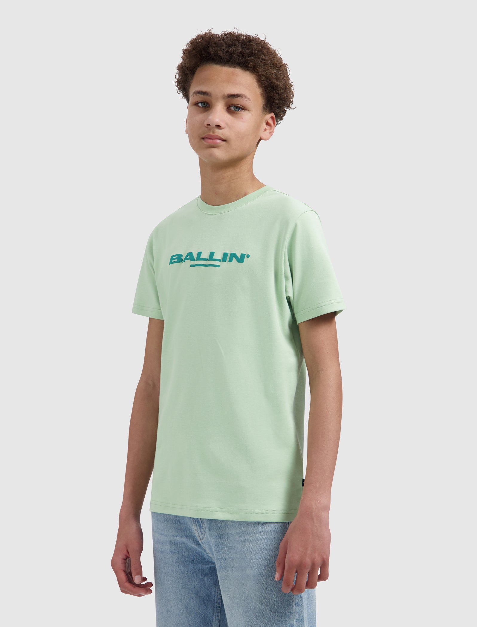 Junior Original Logo T-shirt | Apple Green