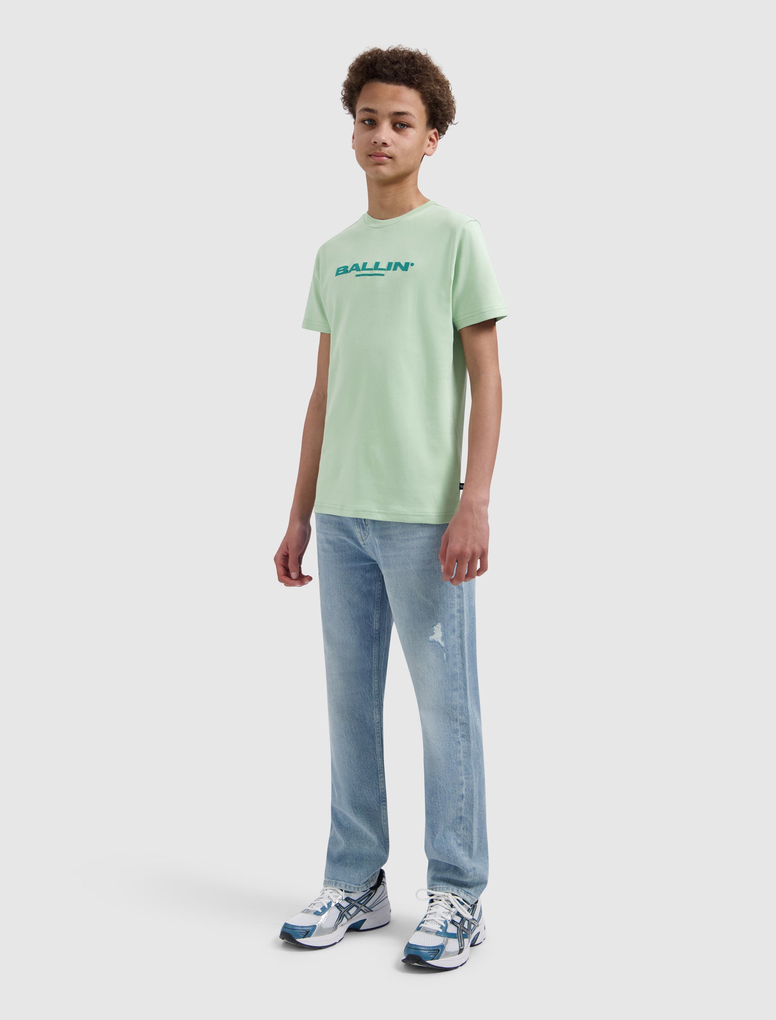 Junior Original Logo T-shirt | Apple Green