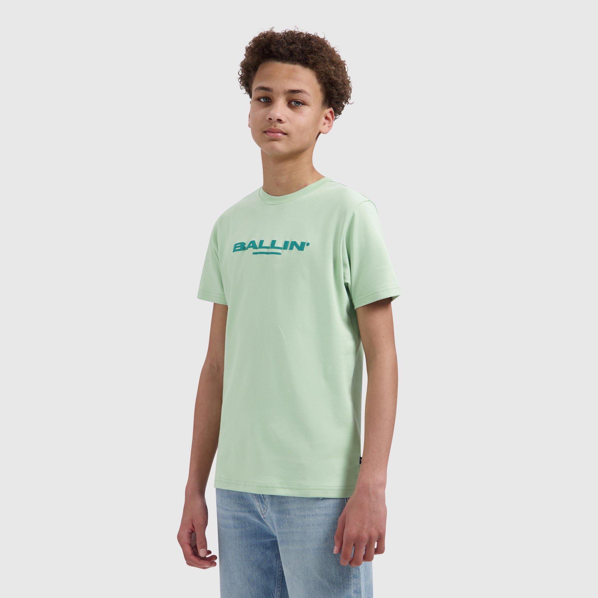 Junior Original Logo T-shirt | Apple Green