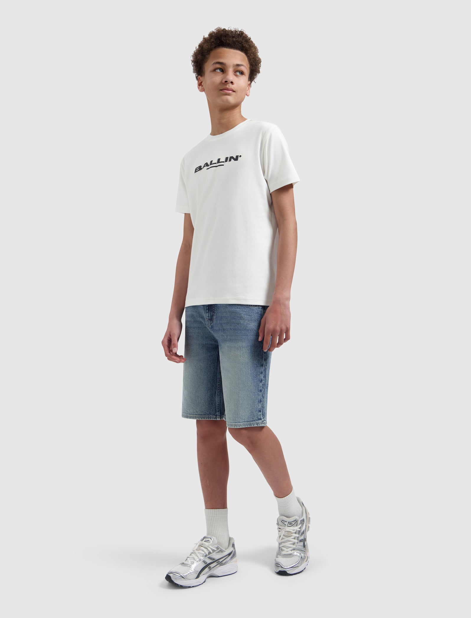 Junior Original Logo T-shirt | Off White