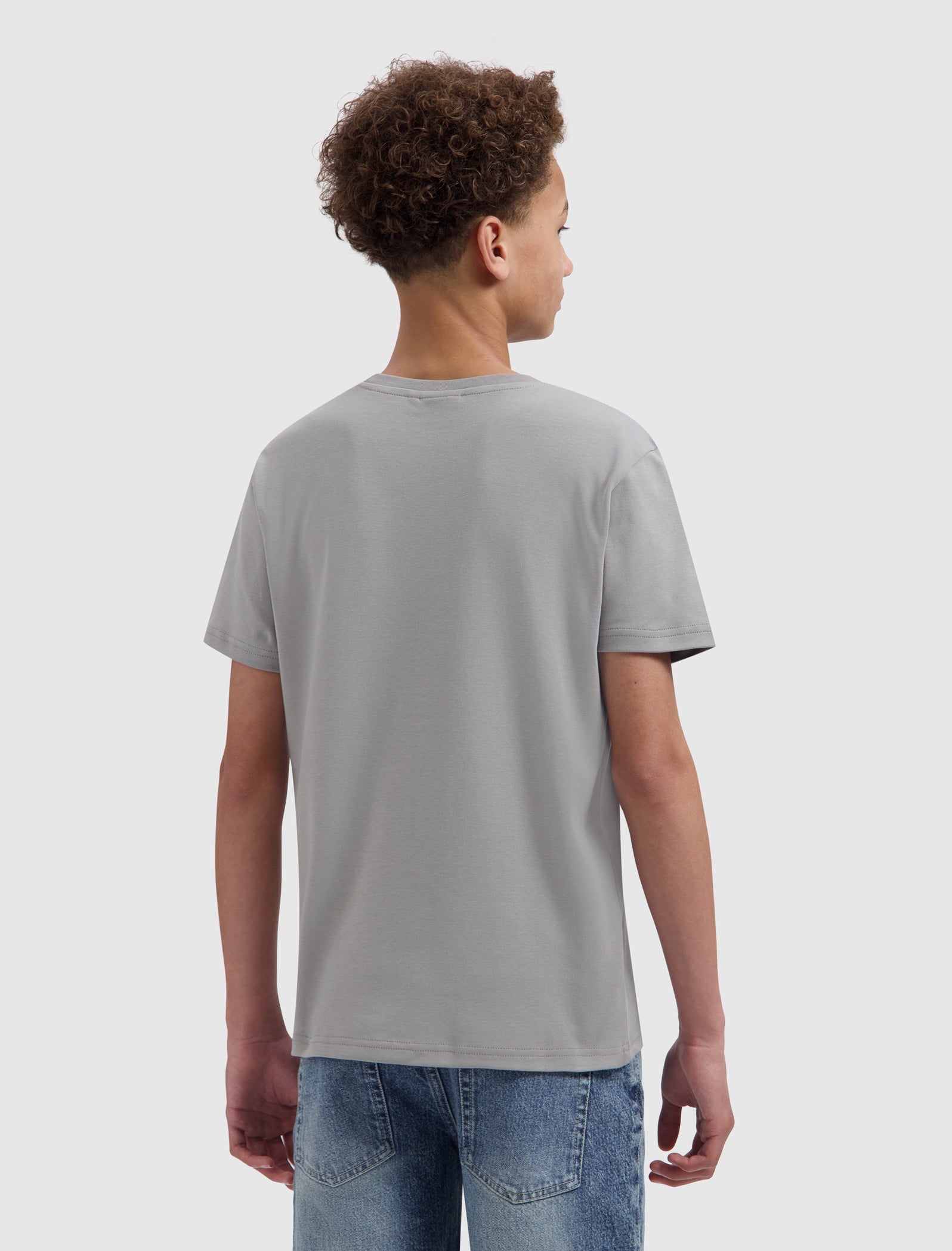 Junior Original Logo T-shirt | Elephant Grey