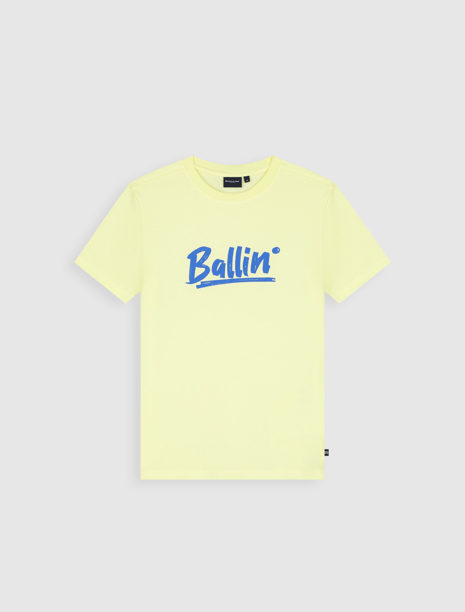 Junior Calligraphy Logo T-shirt | Yellow