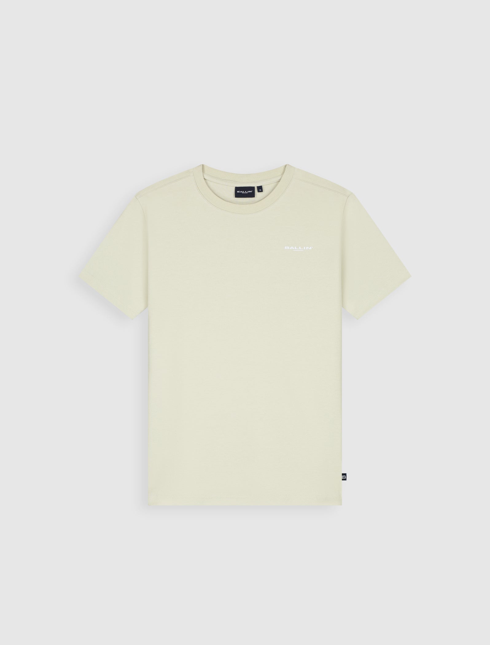 Junior Stacked Logo Sketch T-shirt | Sand