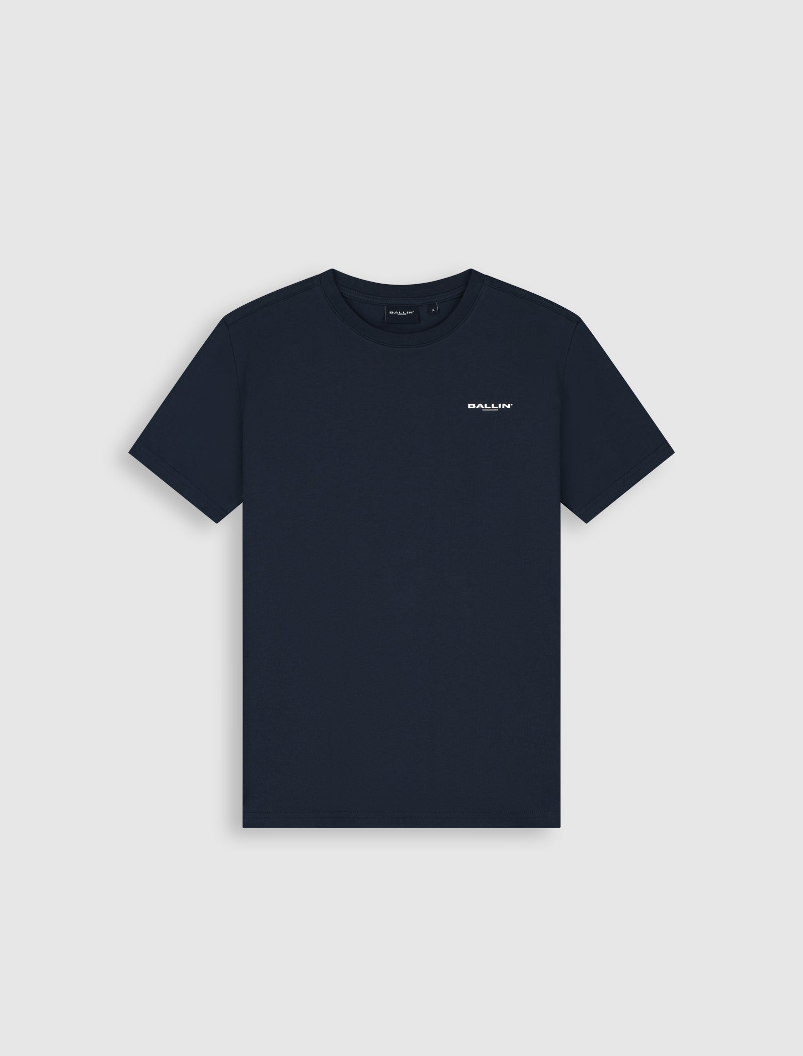 Junior Stacked Logo T-shirt | Navy