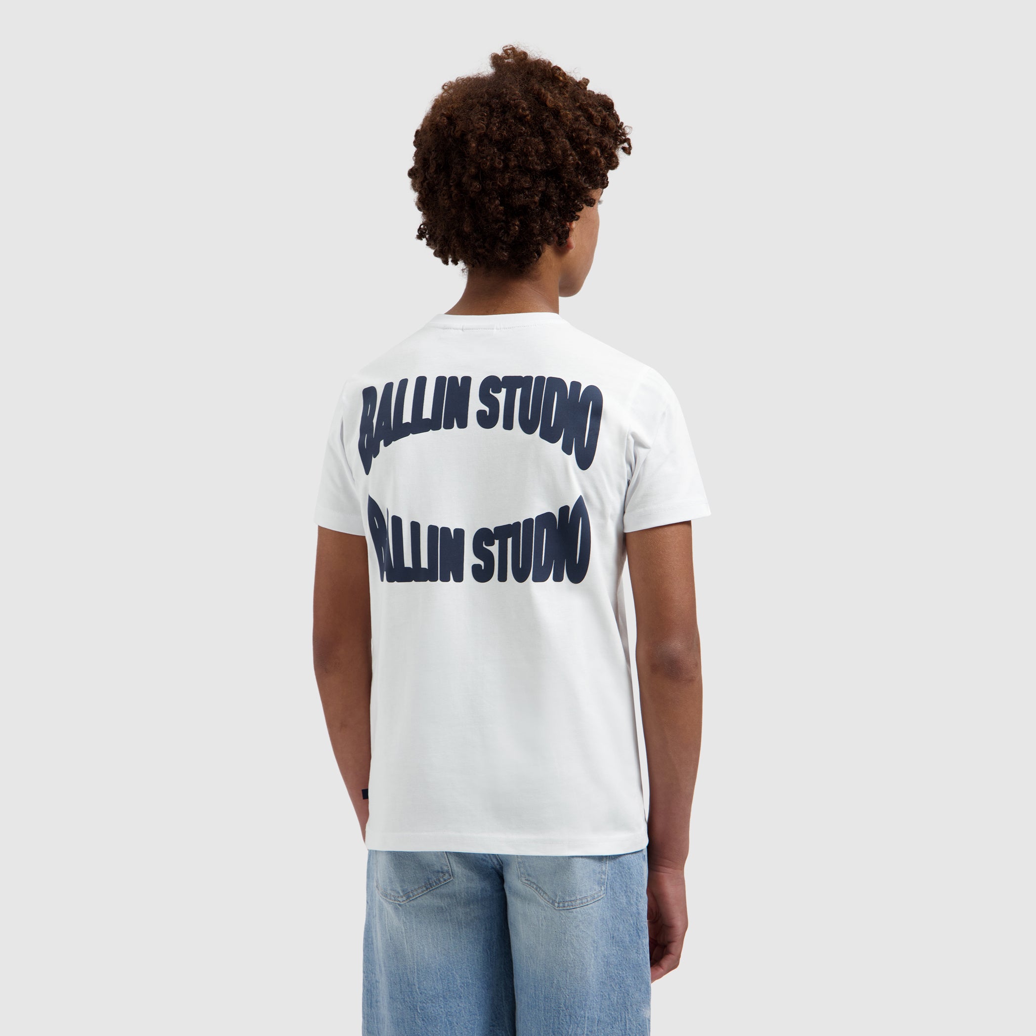 Junior Ballin Studio T-shirt | White