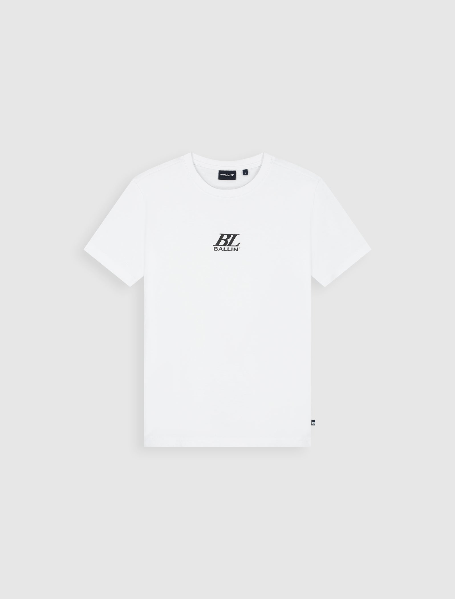Junior Stacked Logo T-shirt | White