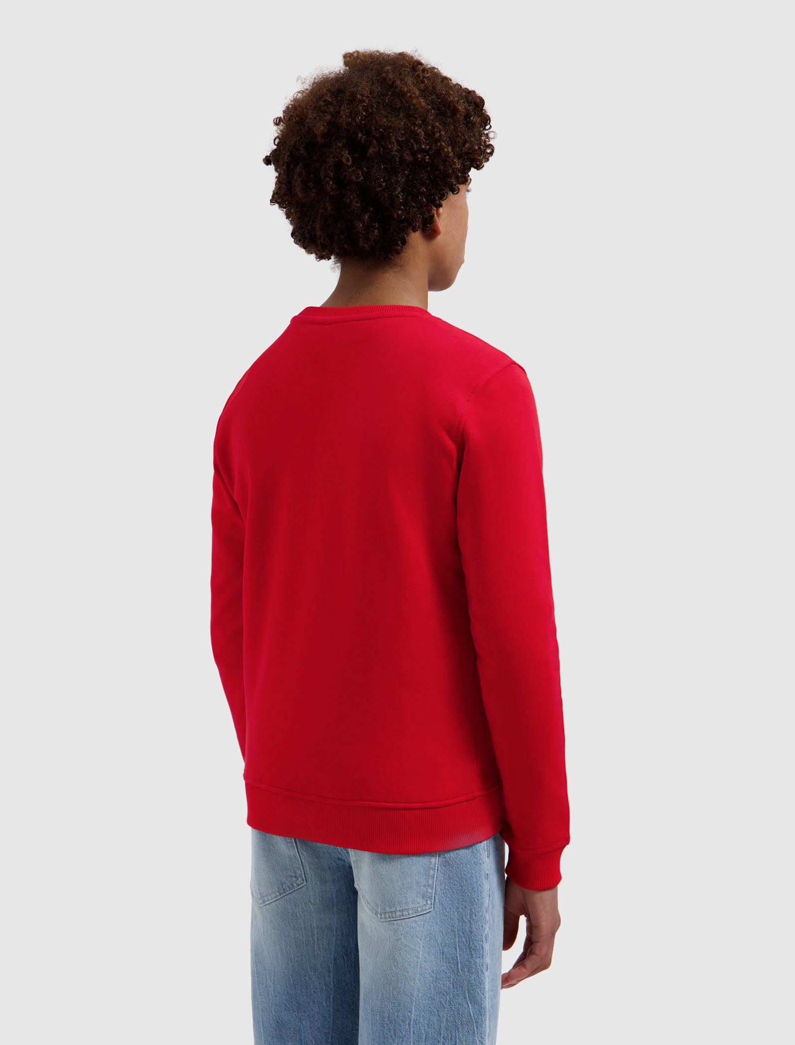 Junior Original Logo Sweater | Red