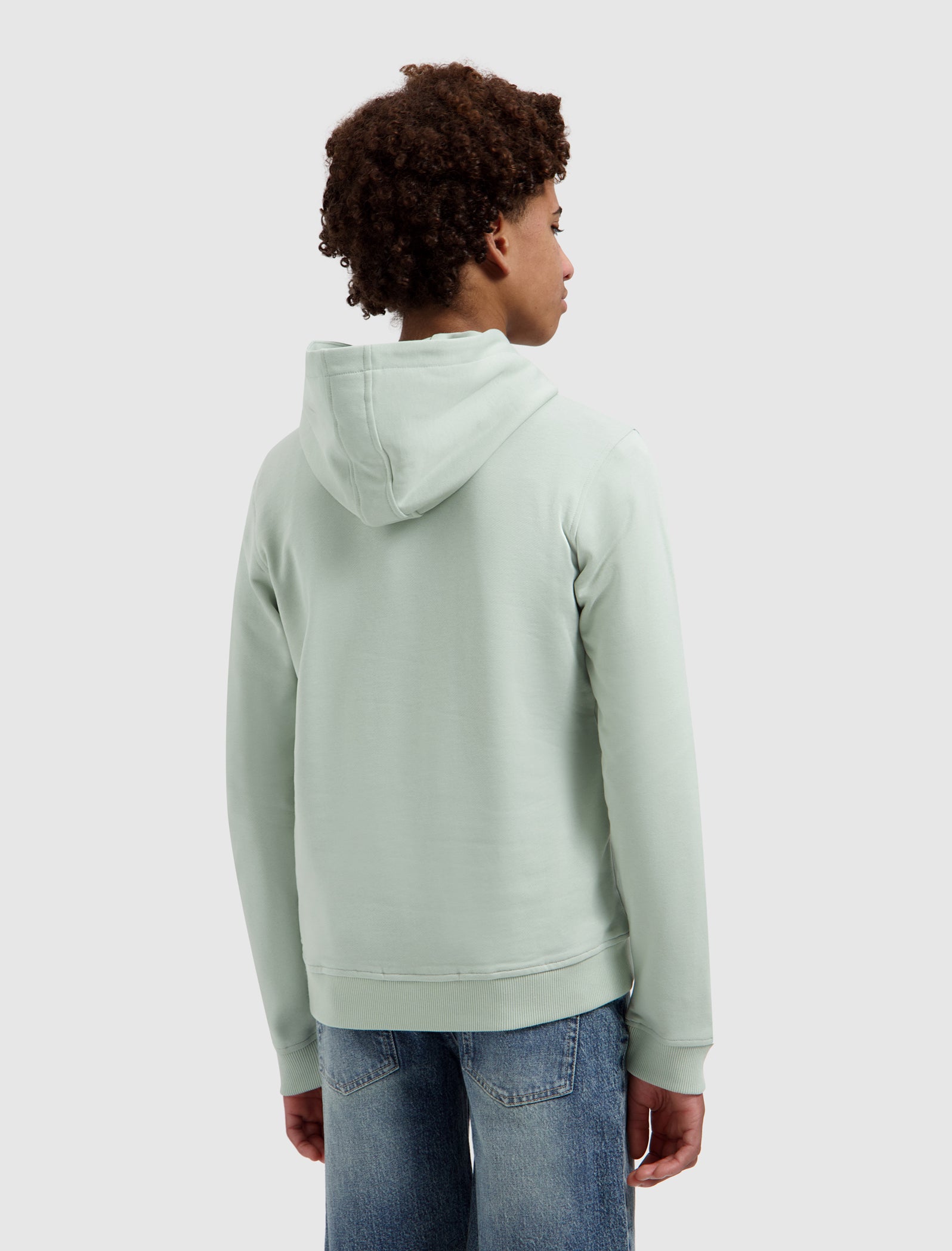 Junior Original Logo Hoodie | Leaf Green