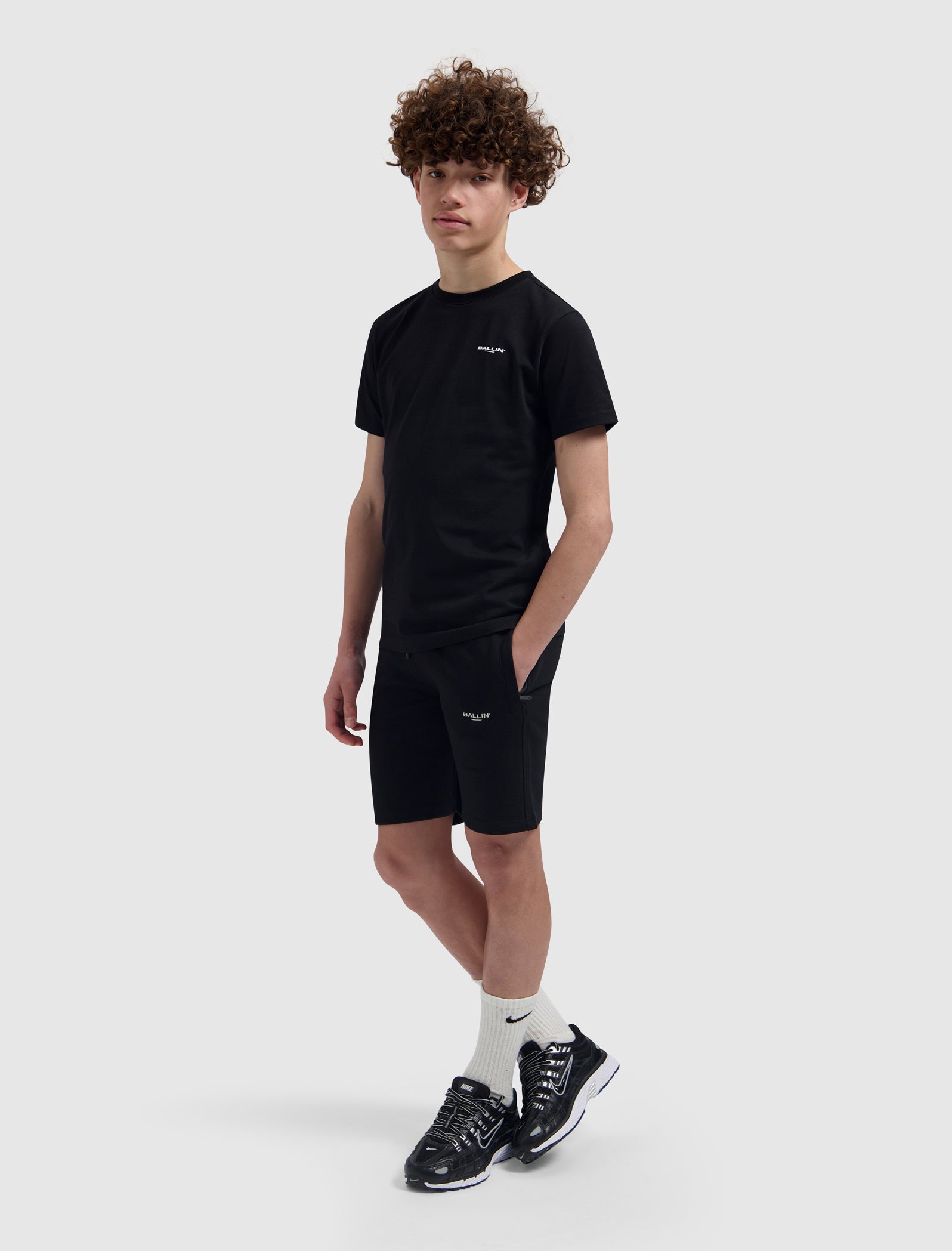 Junior Logo Sweatshort | Black