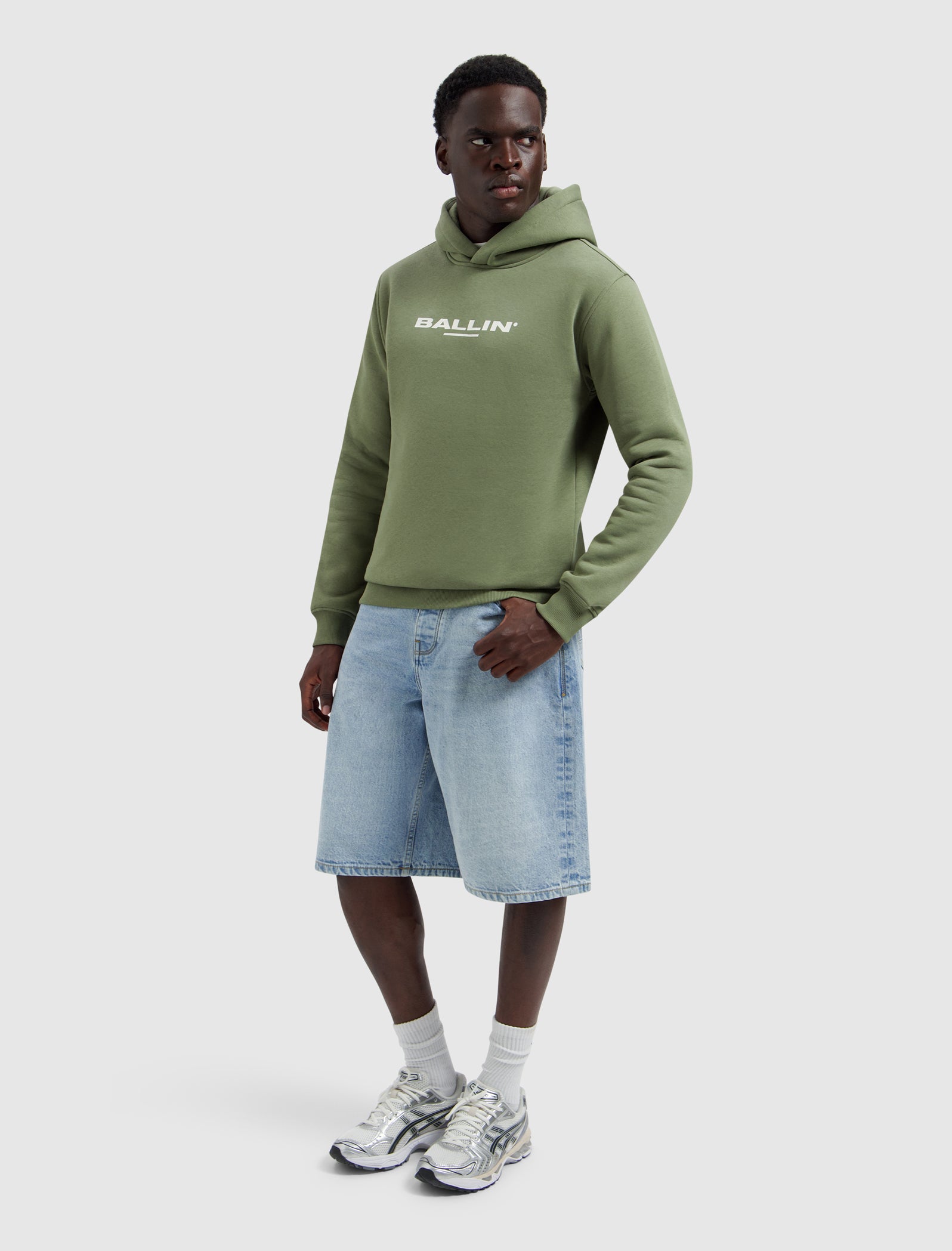 Original Logo Hoodie | Army Green