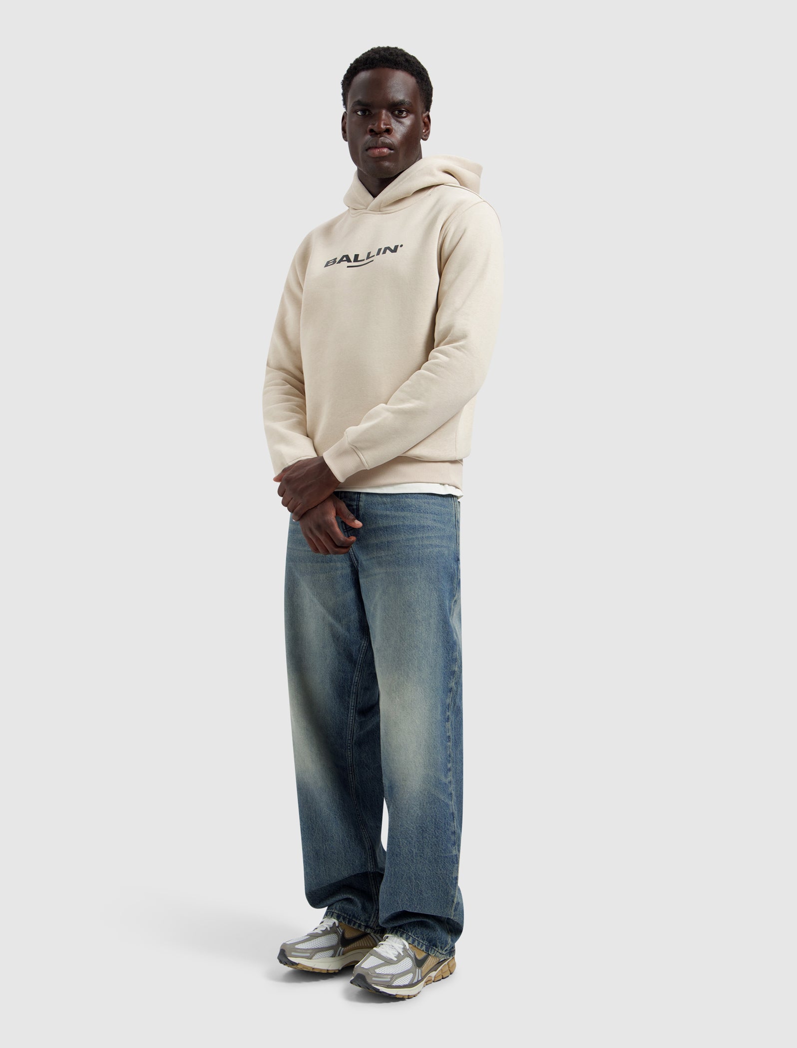 Original Logo Hoodie | Sand