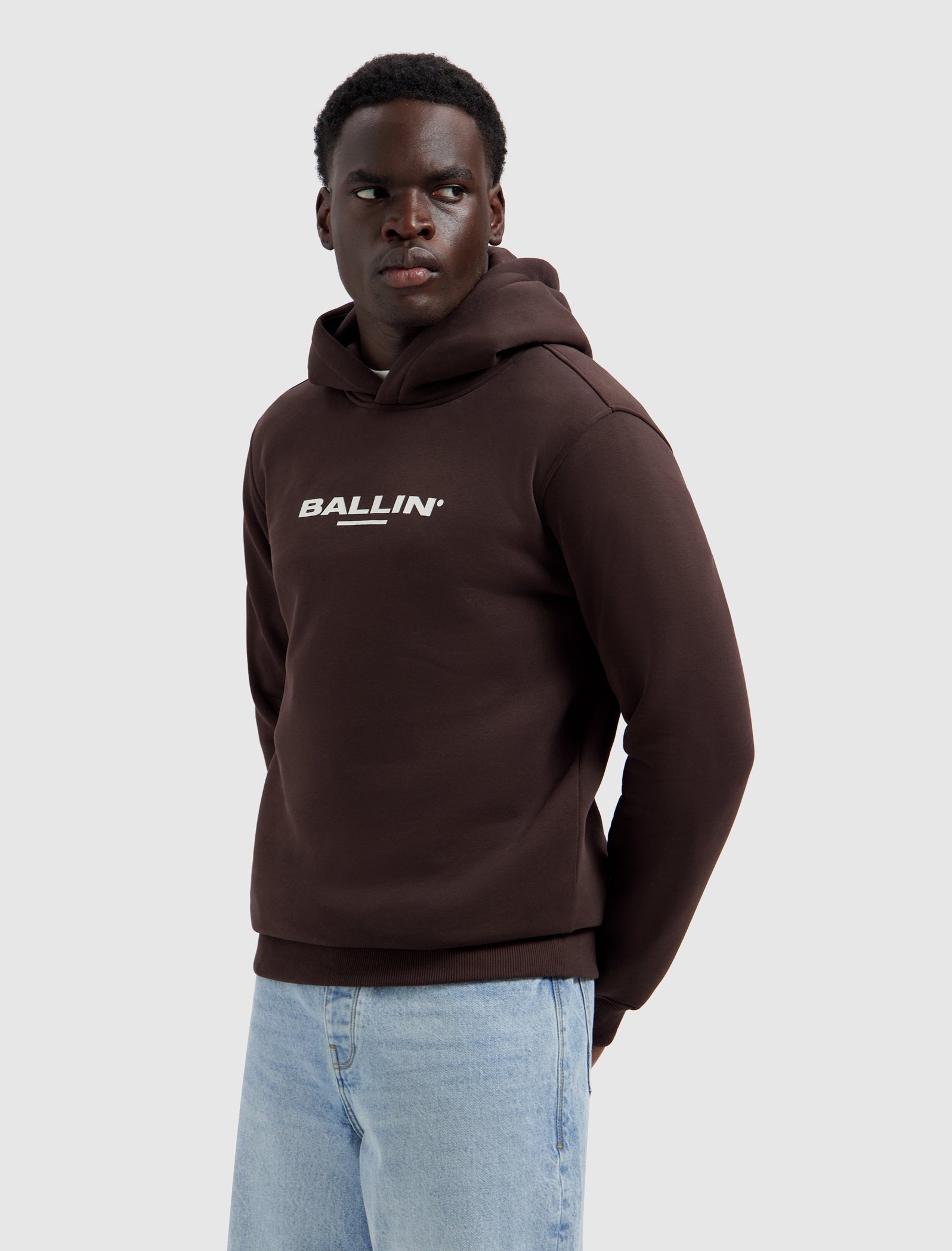 Original Logo Hoodie | Brown