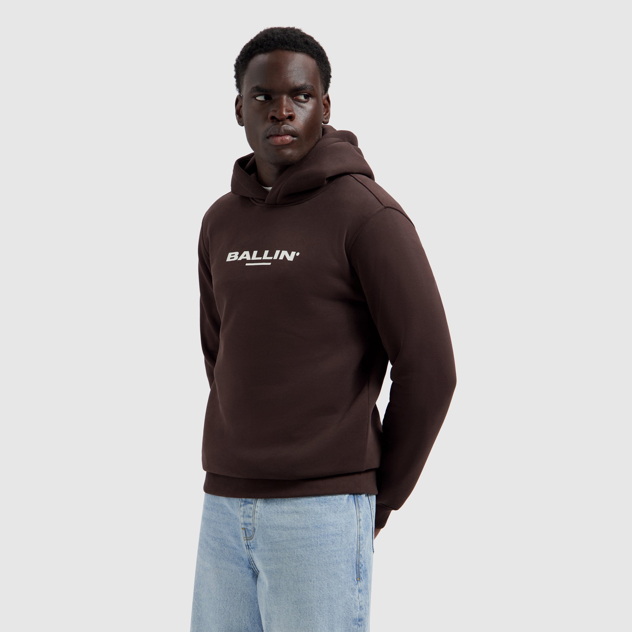 Original Logo Hoodie | Brown