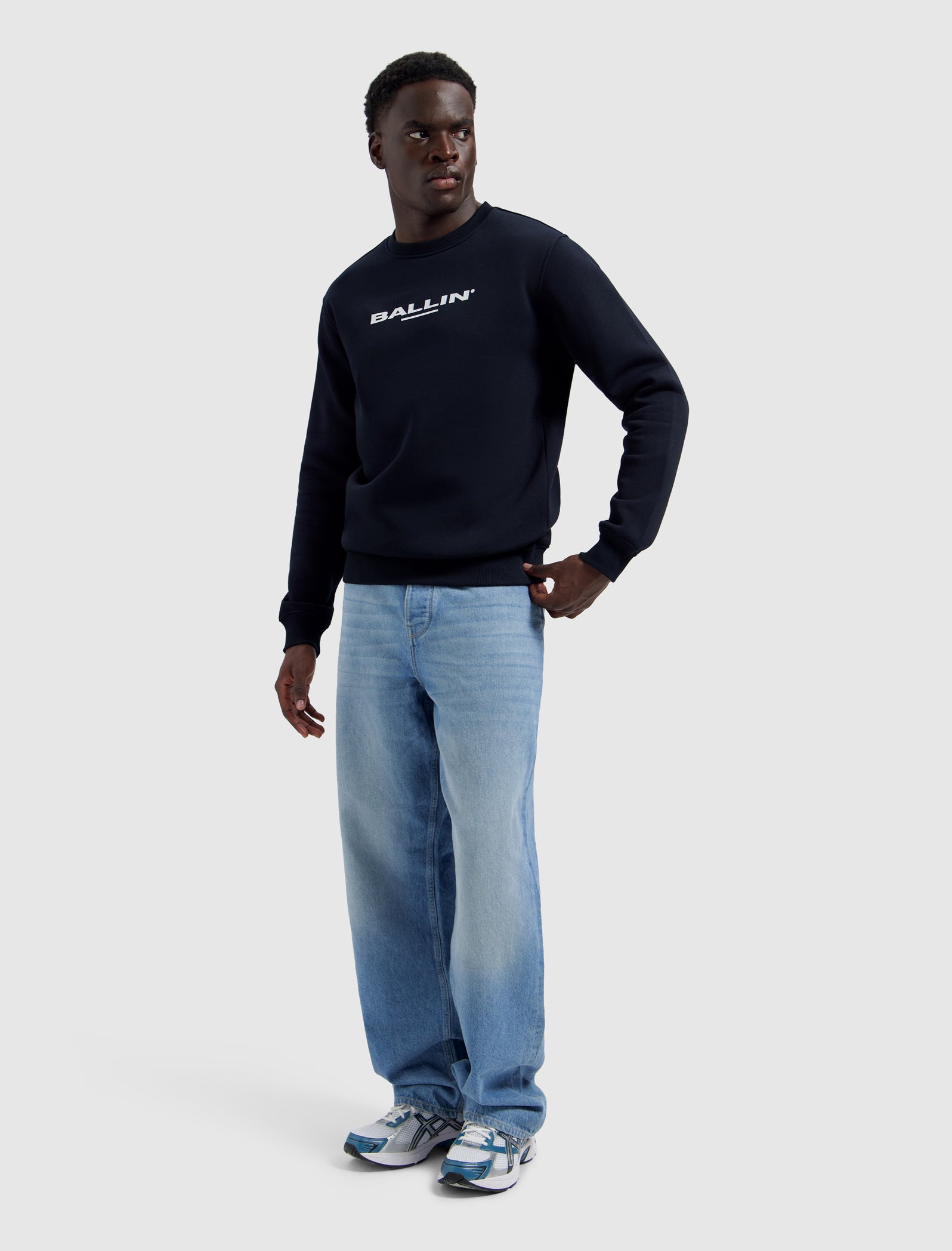 Original Logo Sweater | Navy