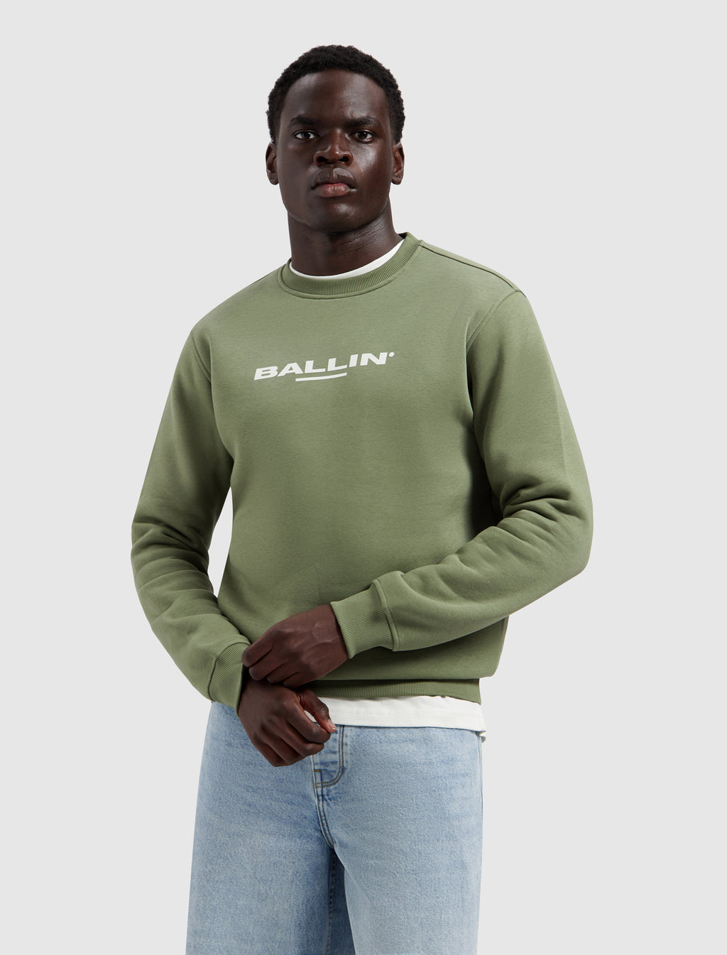 Original Logo Sweater | Army Green