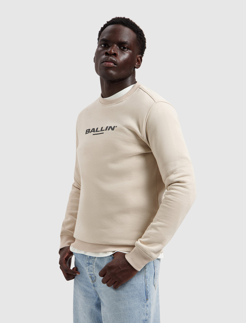 Original Logo Sweater | Sand