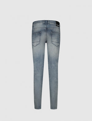 Kids Diago Skinny Fit Jeans | Denim Green/Blue