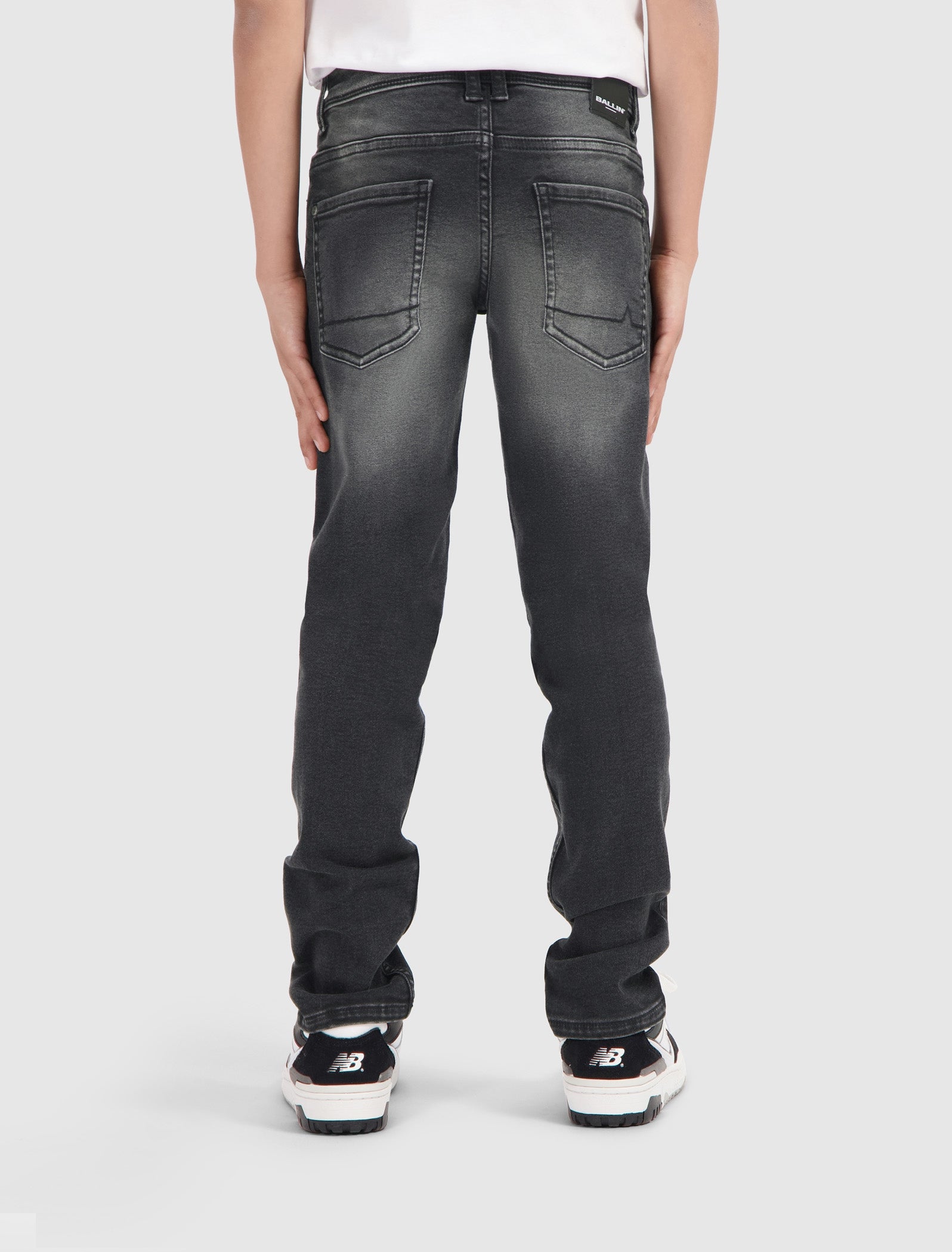 Junior Noah Slim Fit Jeans | Denim Dark Grey