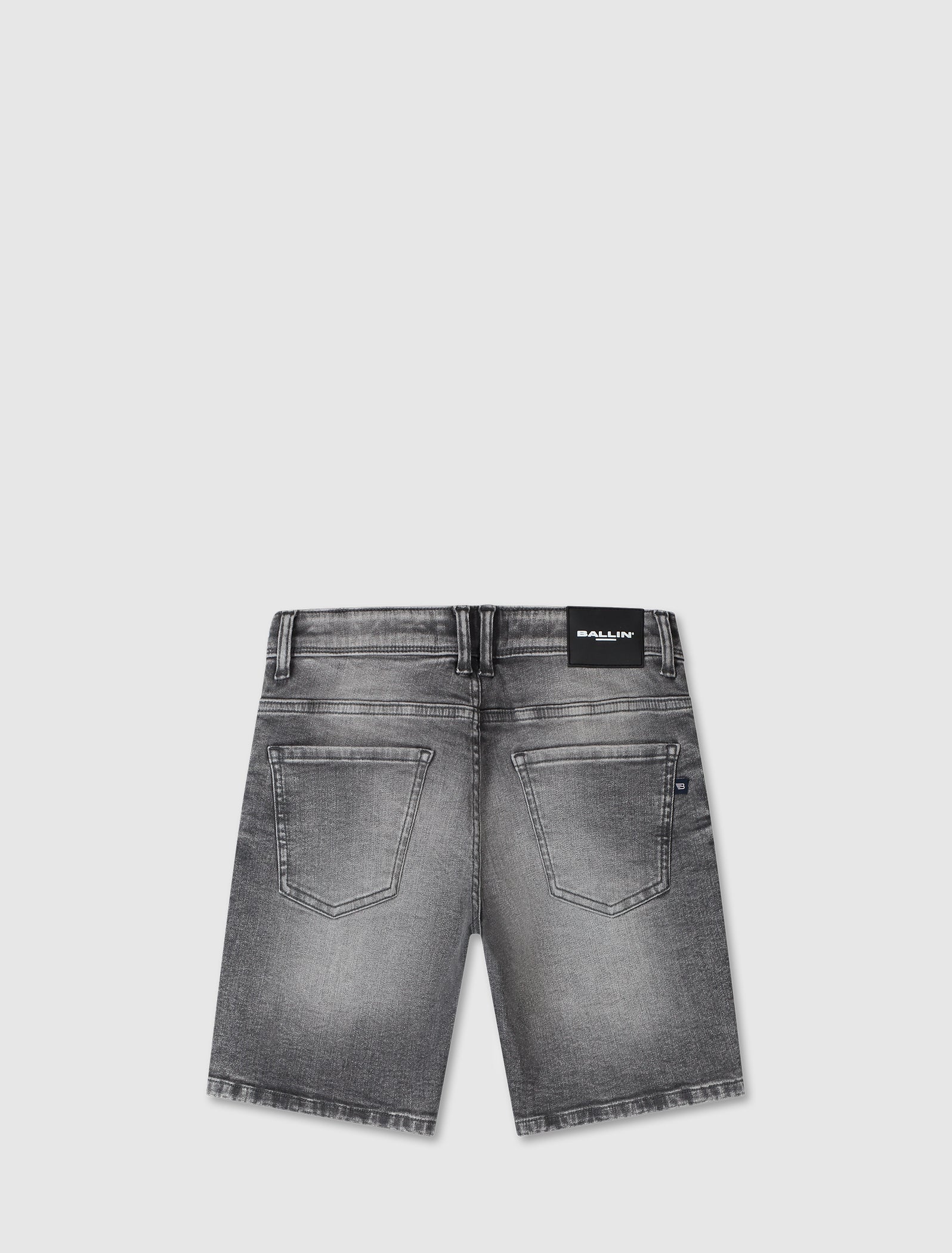 Junior Jaxx Regular Fit Shorts | Denim Dark Grey