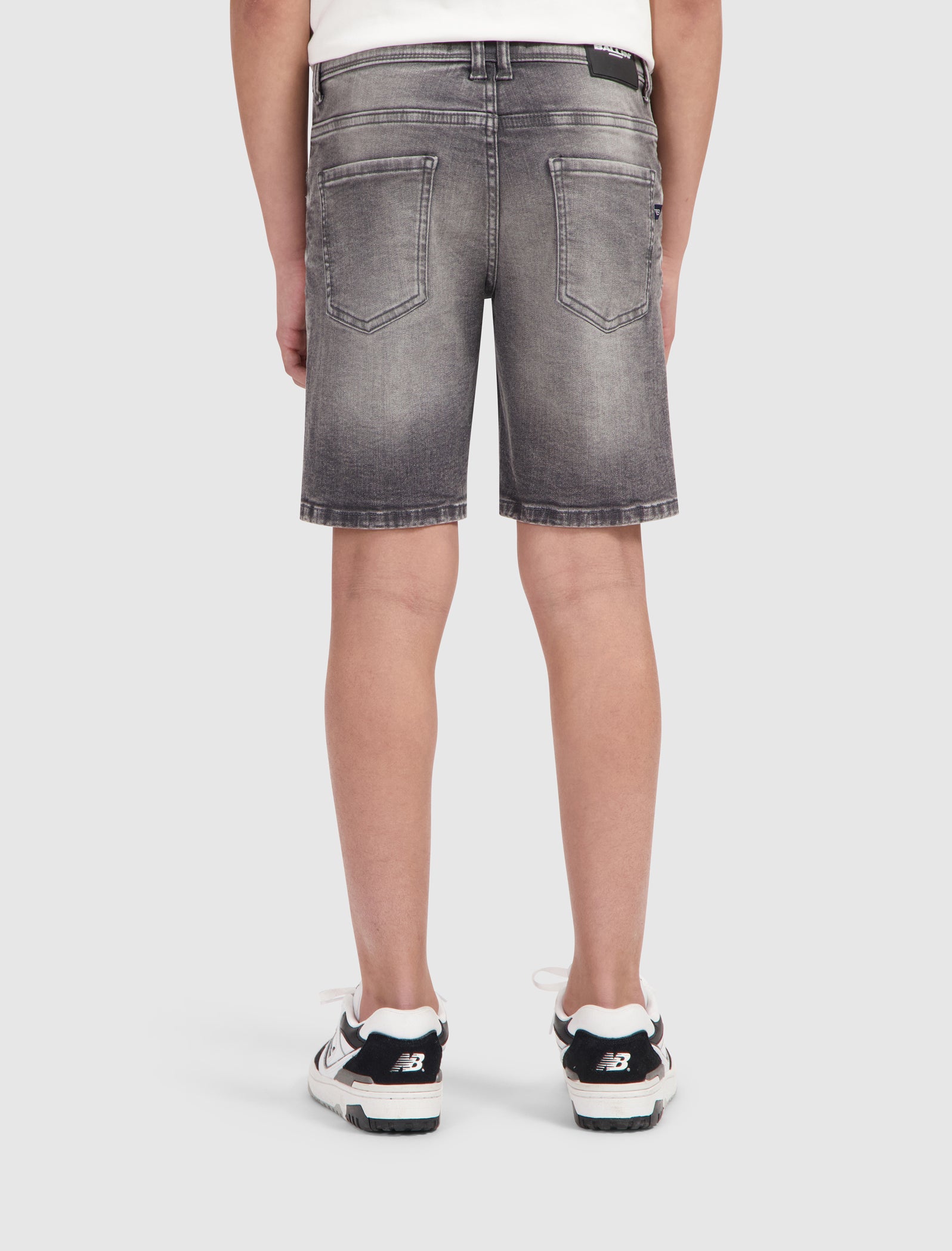 Junior Jaxx Regular Fit Shorts | Denim Dark Grey