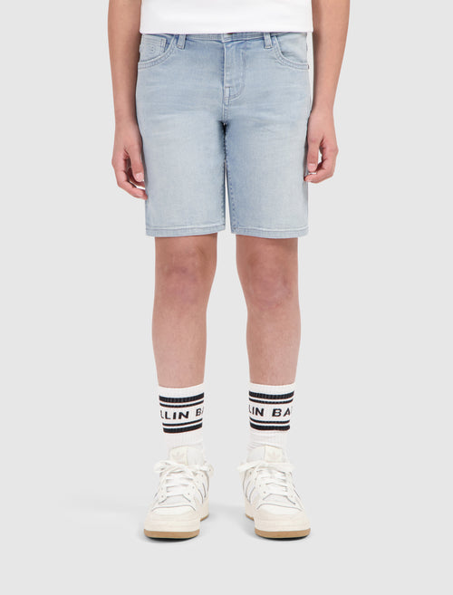 Junior Jaxx Regular Fit Shorts | Denim Light Blue