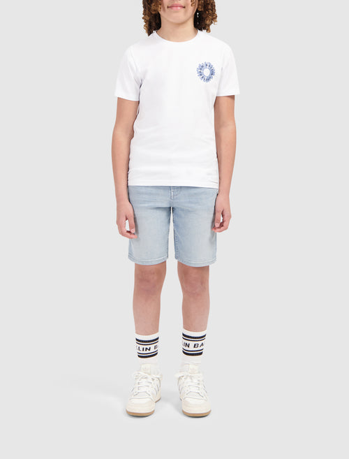 Junior Jaxx Regular Fit Shorts | Denim Light Blue