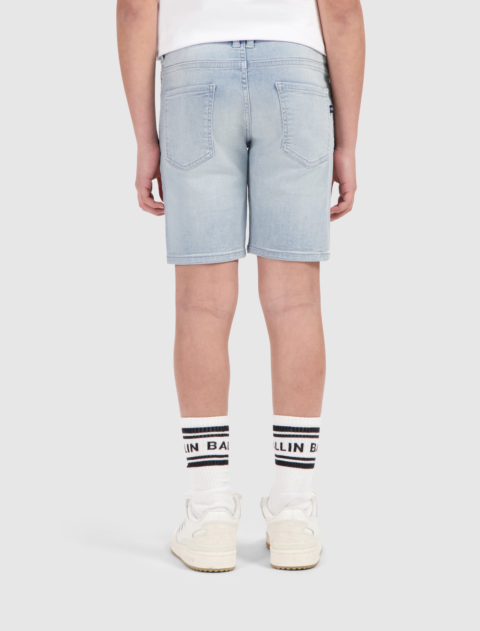 Junior Jaxx Regular Fit Shorts | Denim Light Blue